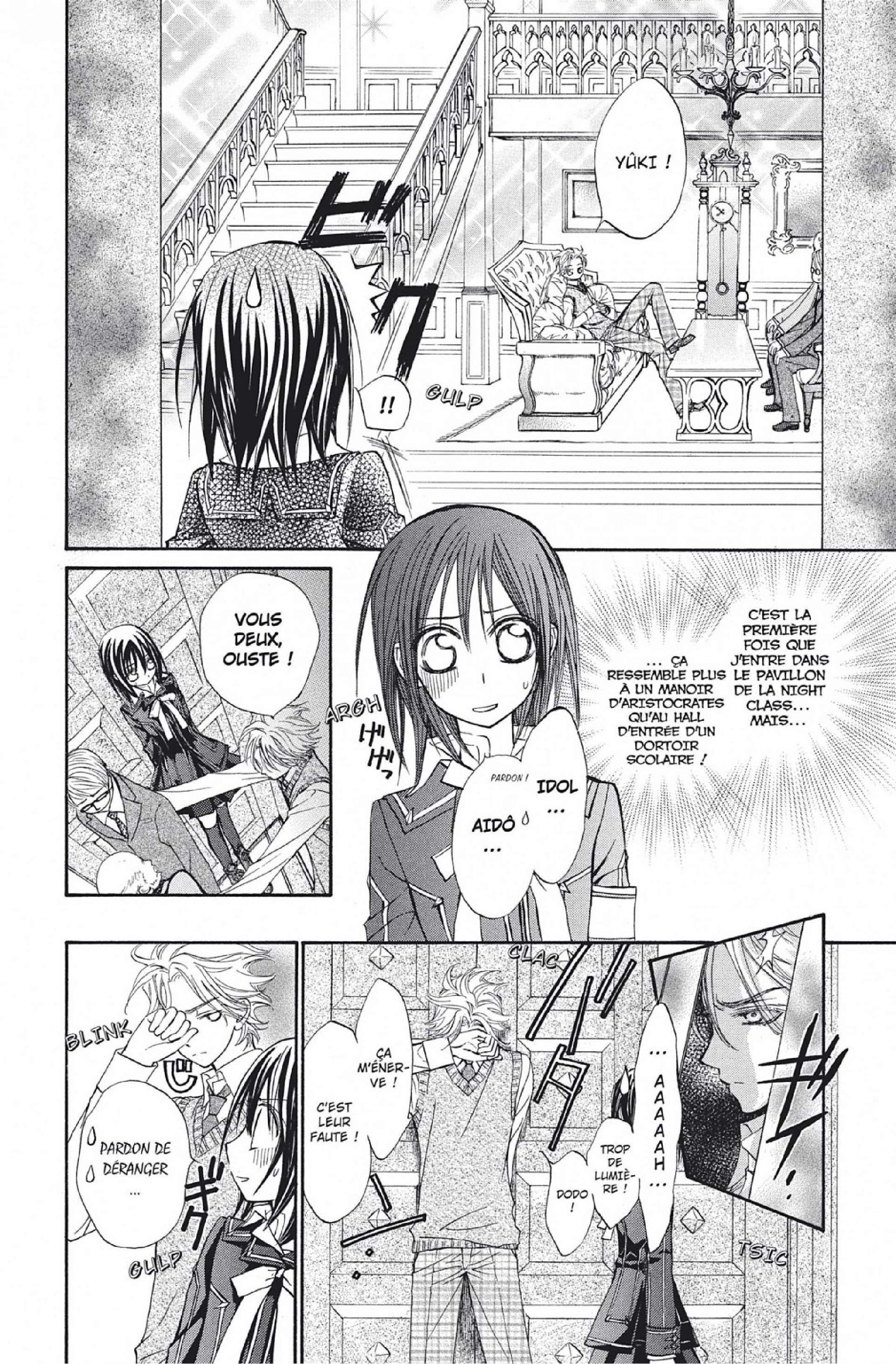 Read Vampire Knight vf Manga Online