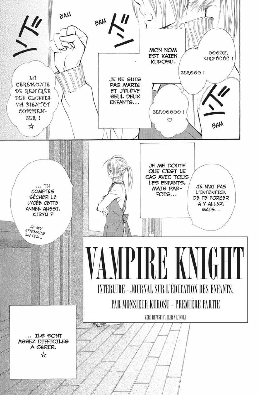Read Vampire Knight vf Manga Online