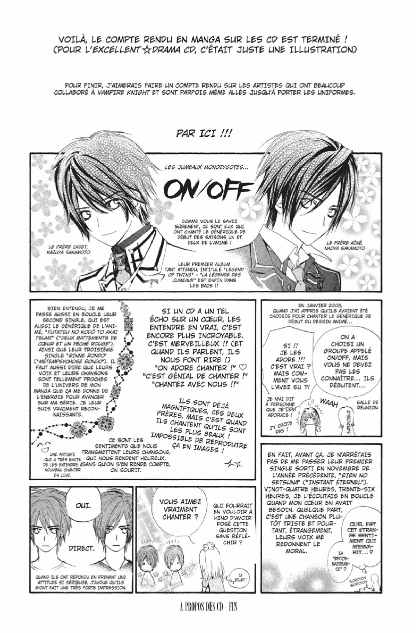 Read Vampire Knight vf Manga Online