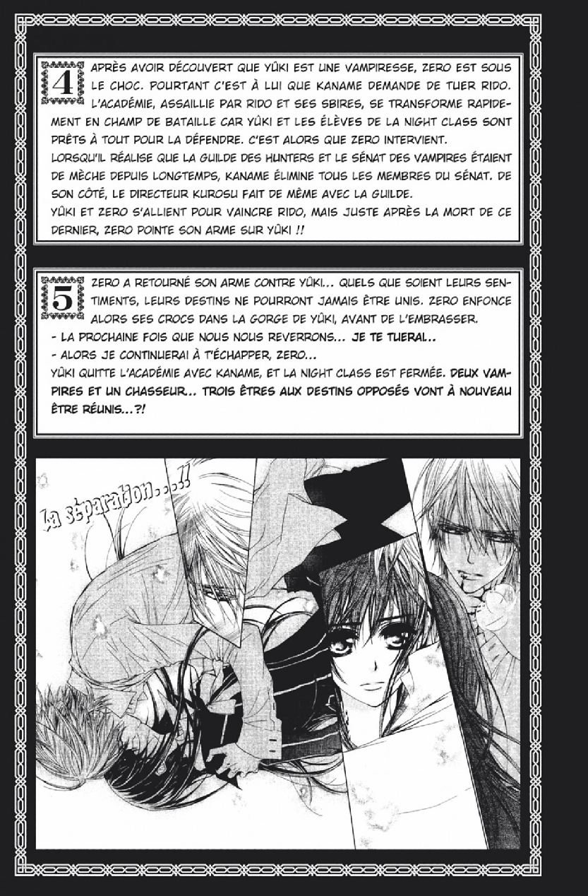 Read Vampire Knight vf Manga Online