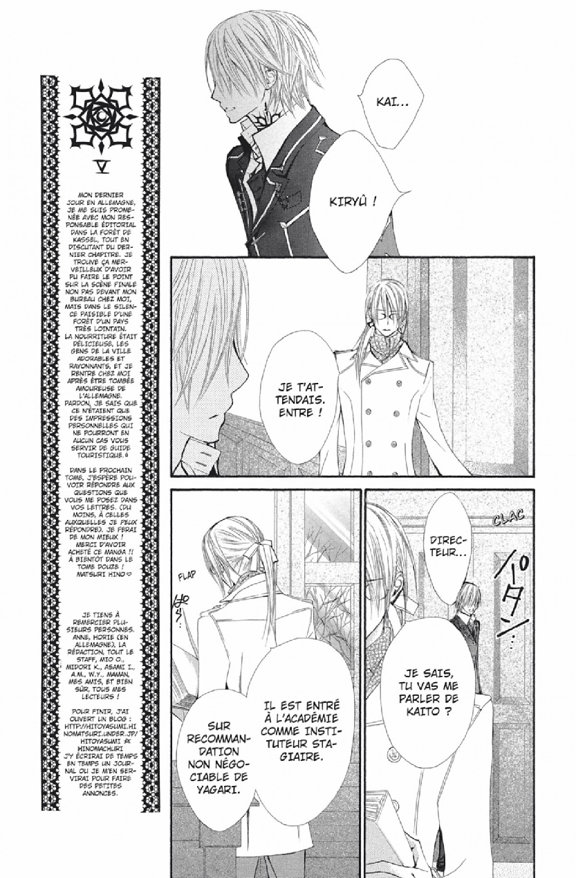 Read Vampire Knight vf Manga Online