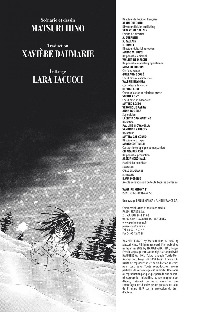 Read Vampire Knight vf Manga Online
