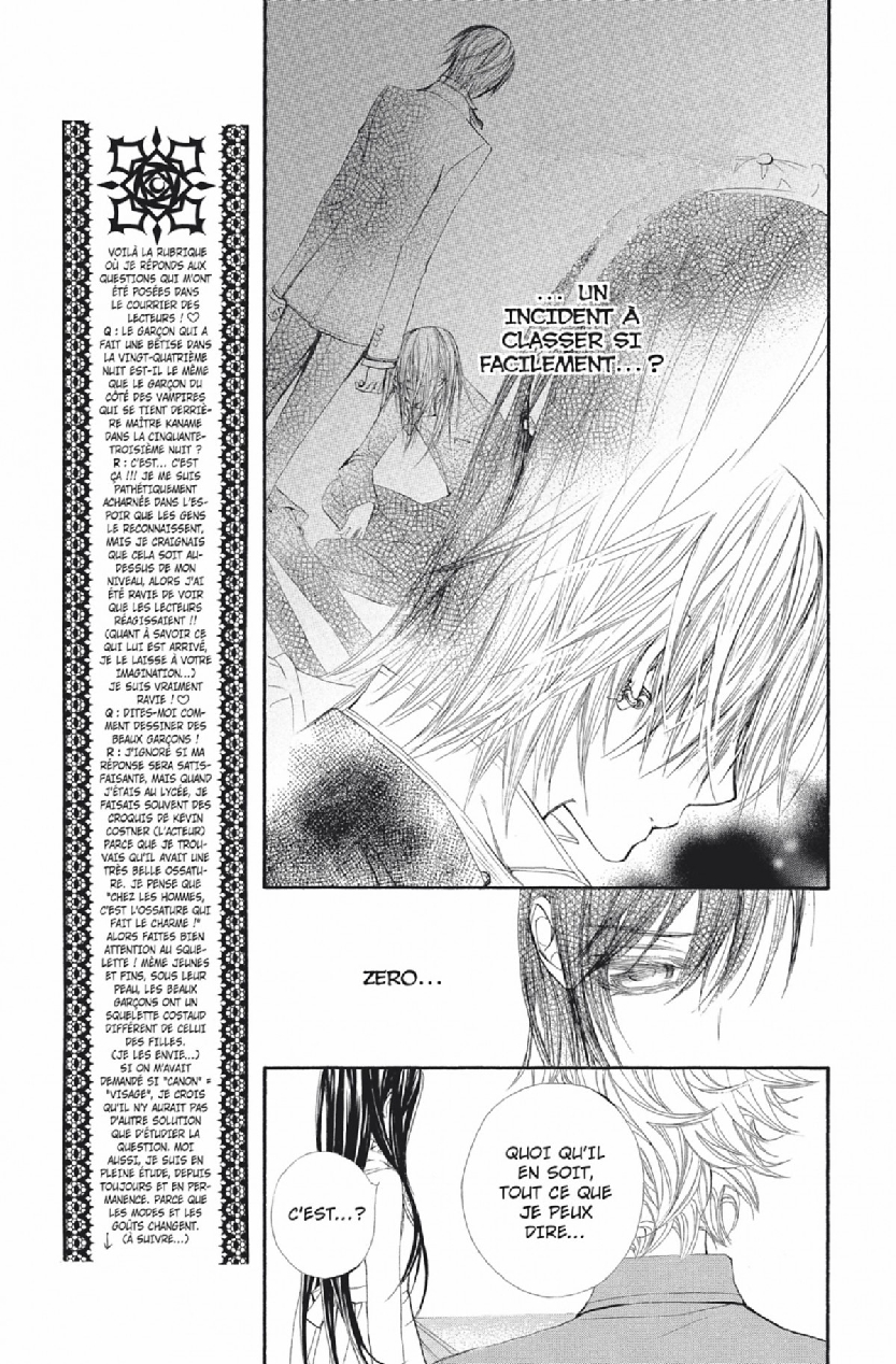 Read Vampire Knight vf Manga Online