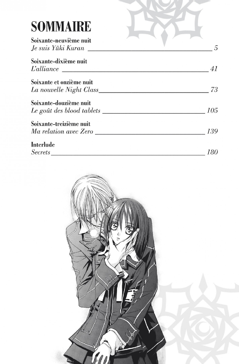 Read Vampire Knight vf Manga Online