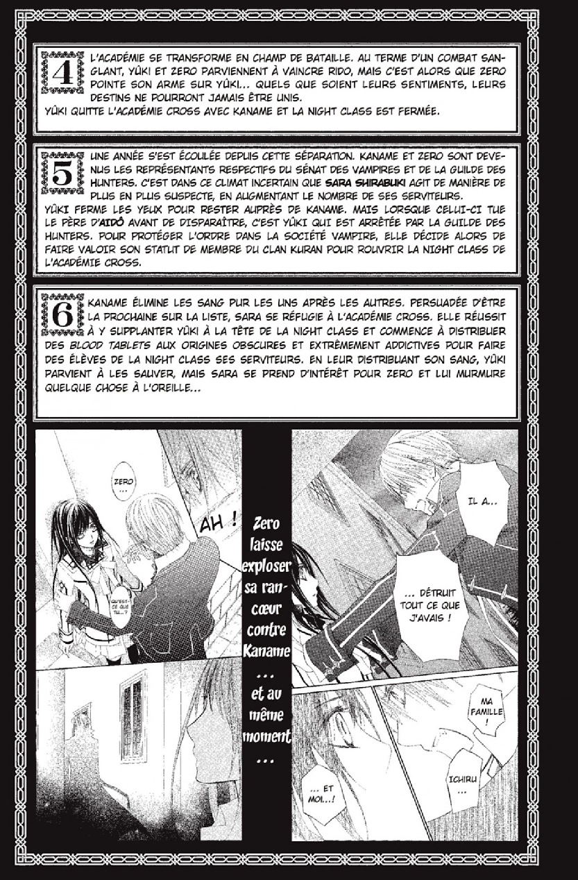 Read Vampire Knight vf Manga Online