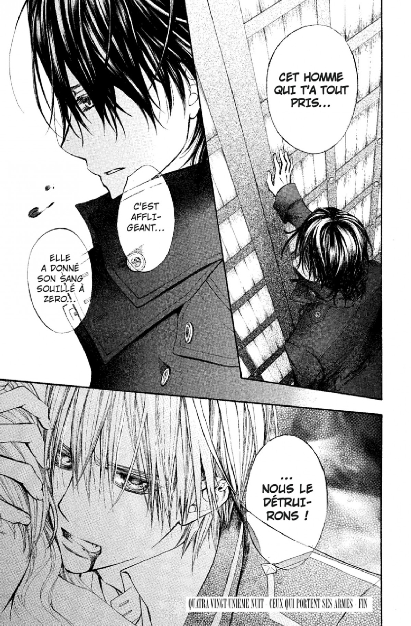 Read Vampire Knight vf Manga Online