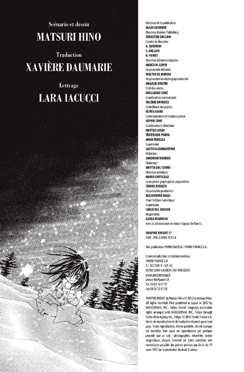 Read Vampire Knight vf Manga Online
