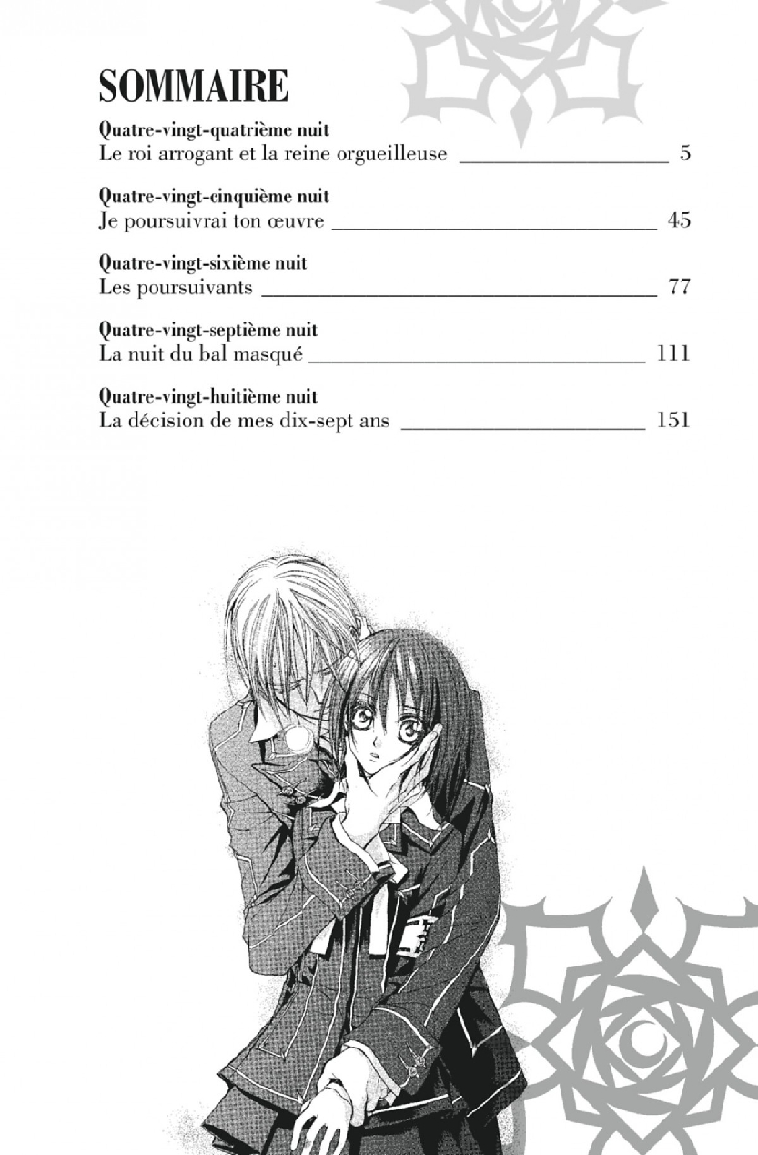 Read Vampire Knight vf Manga Online