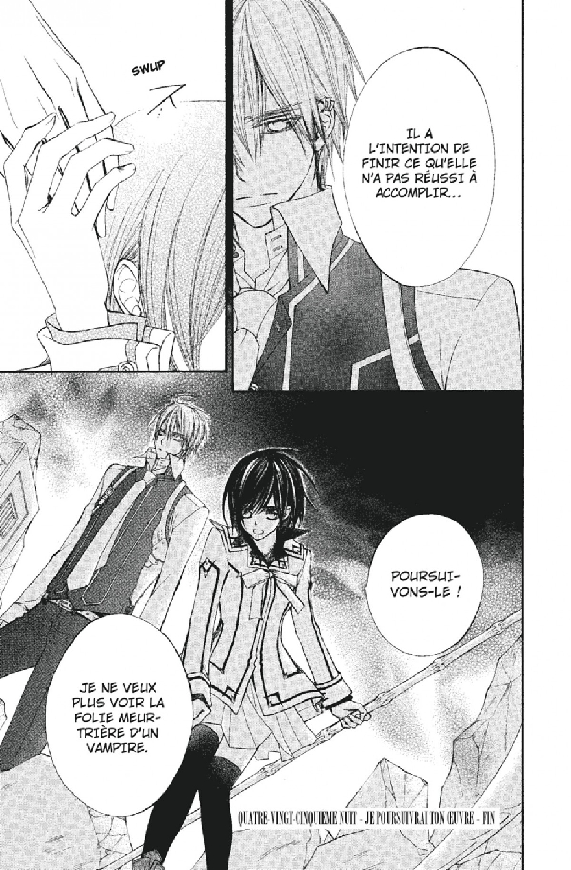 Read Vampire Knight vf Manga Online