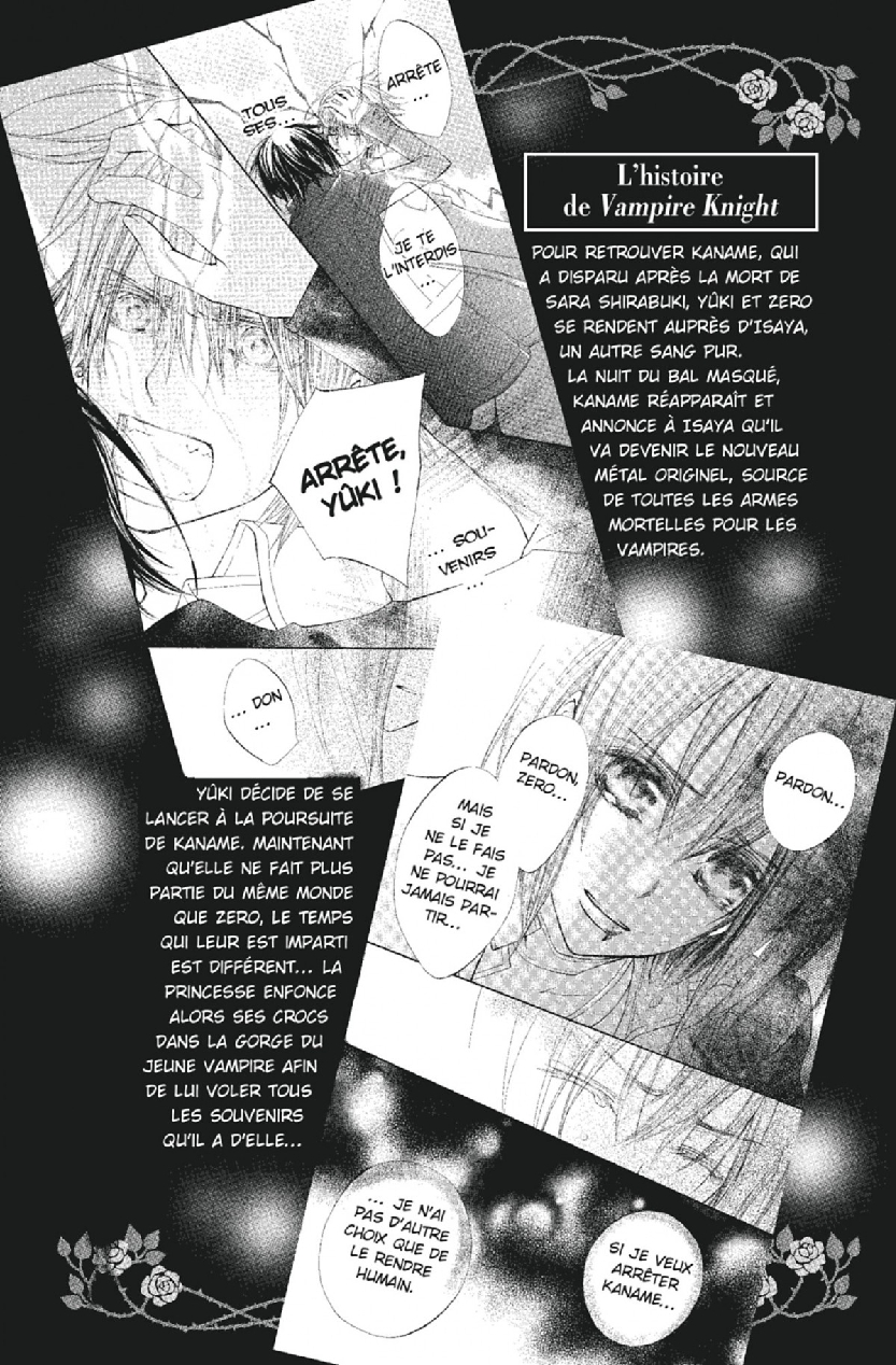 Read Vampire Knight vf Manga Online
