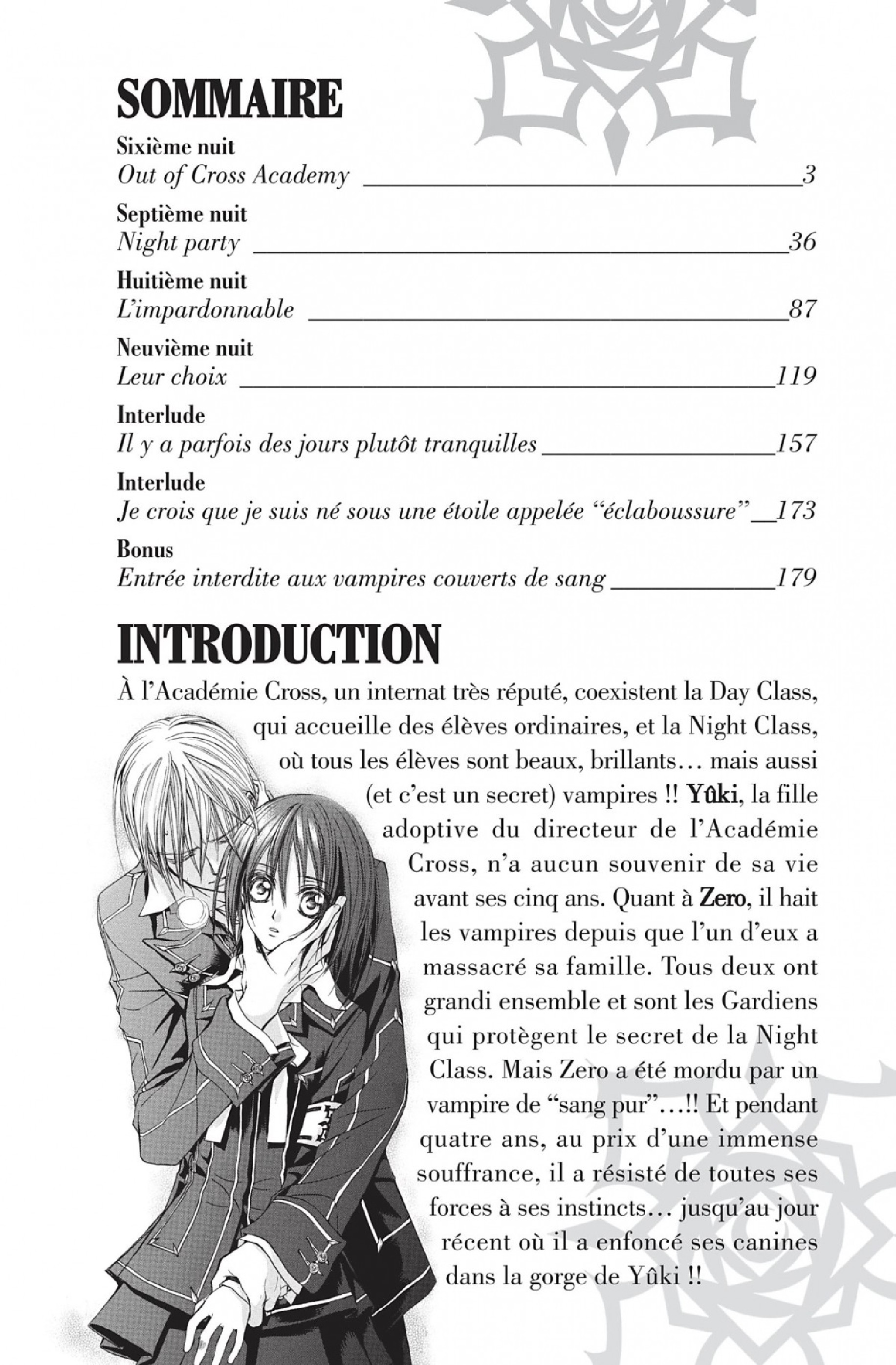 Read Vampire Knight vf Manga Online
