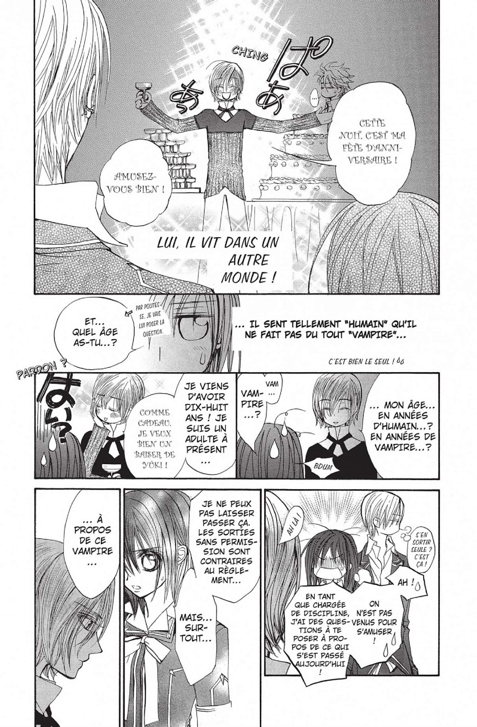 Read Vampire Knight vf Manga Online