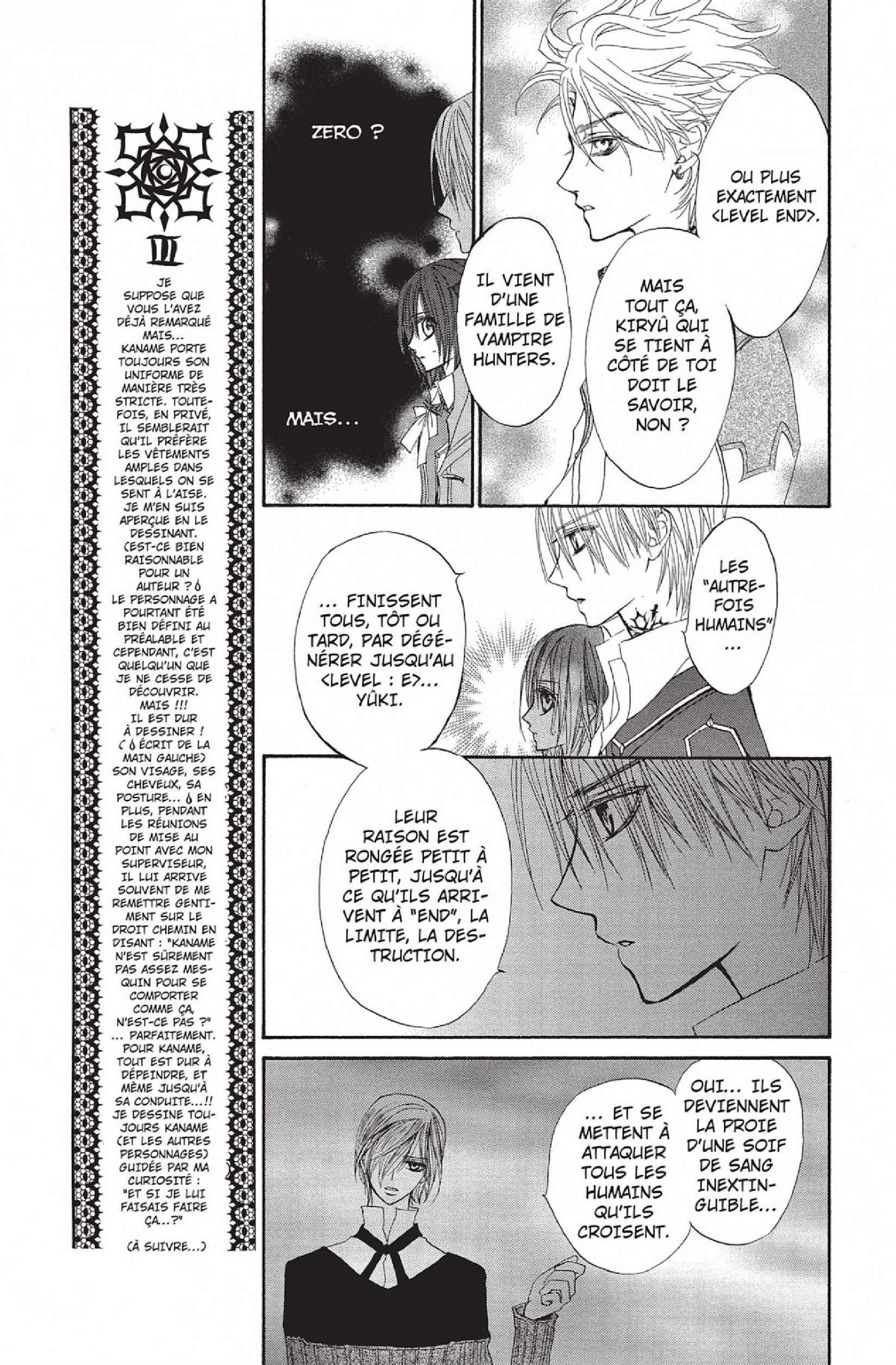 Read Vampire Knight vf Manga Online
