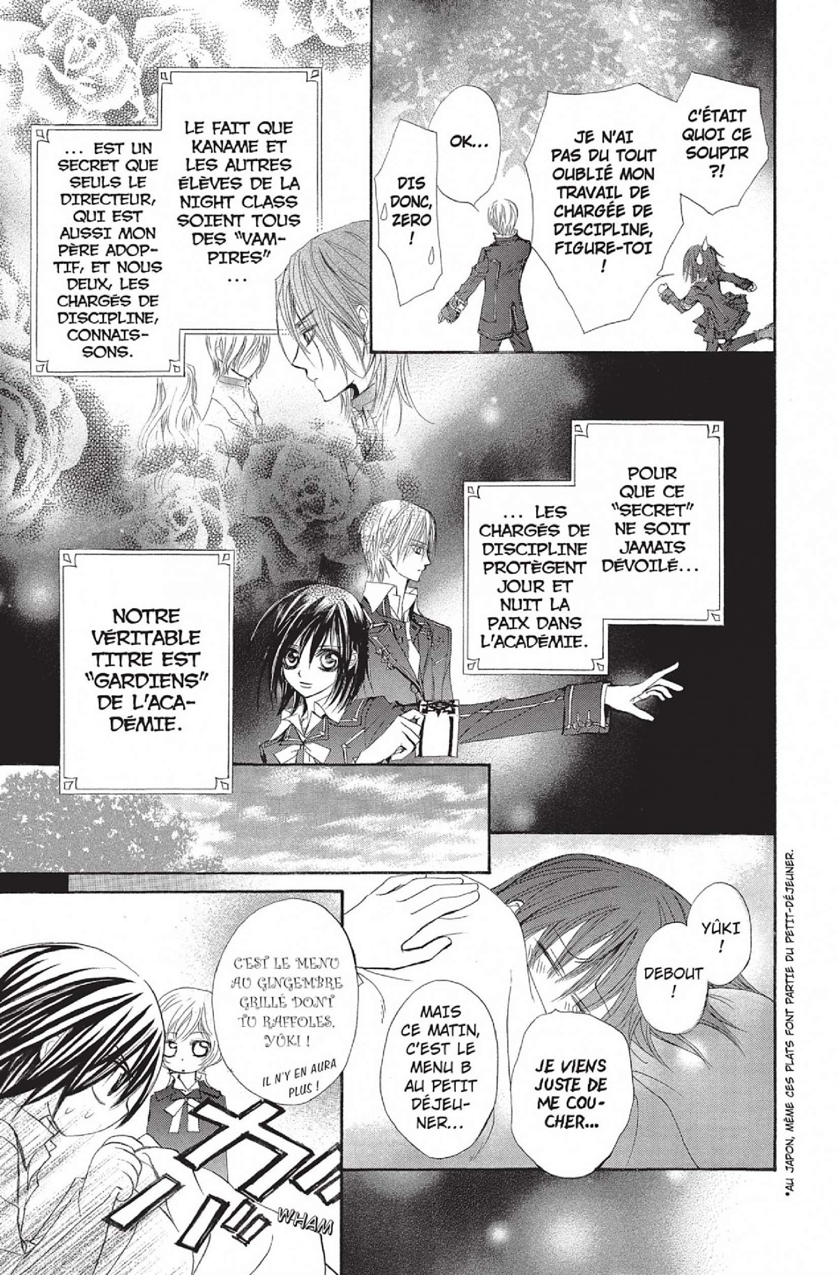 Read Vampire Knight vf Manga Online