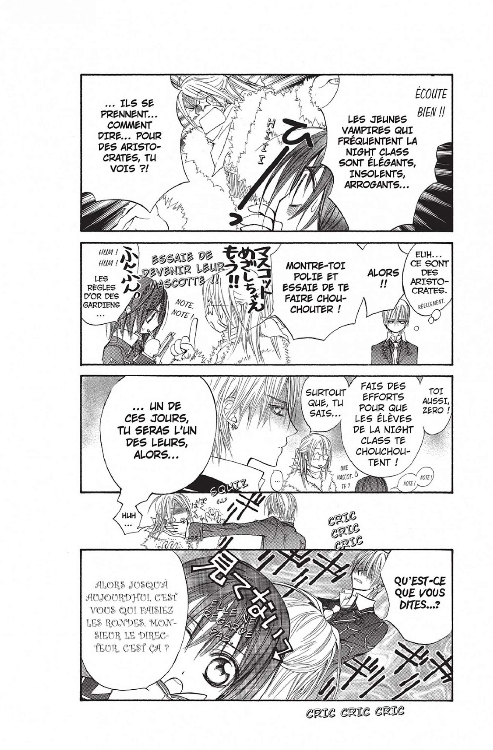 Read Vampire Knight vf Manga Online