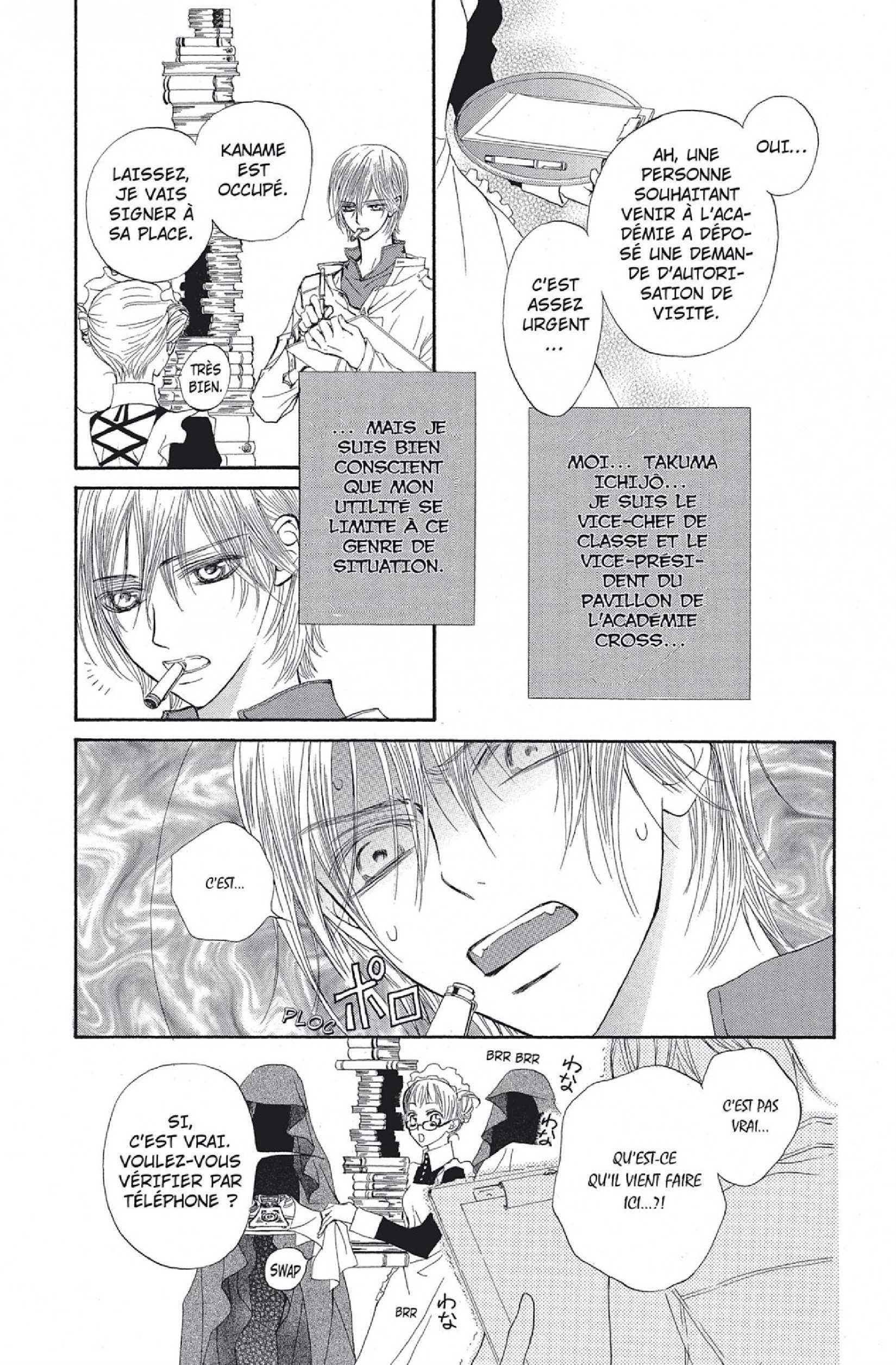 Read Vampire Knight vf Manga Online
