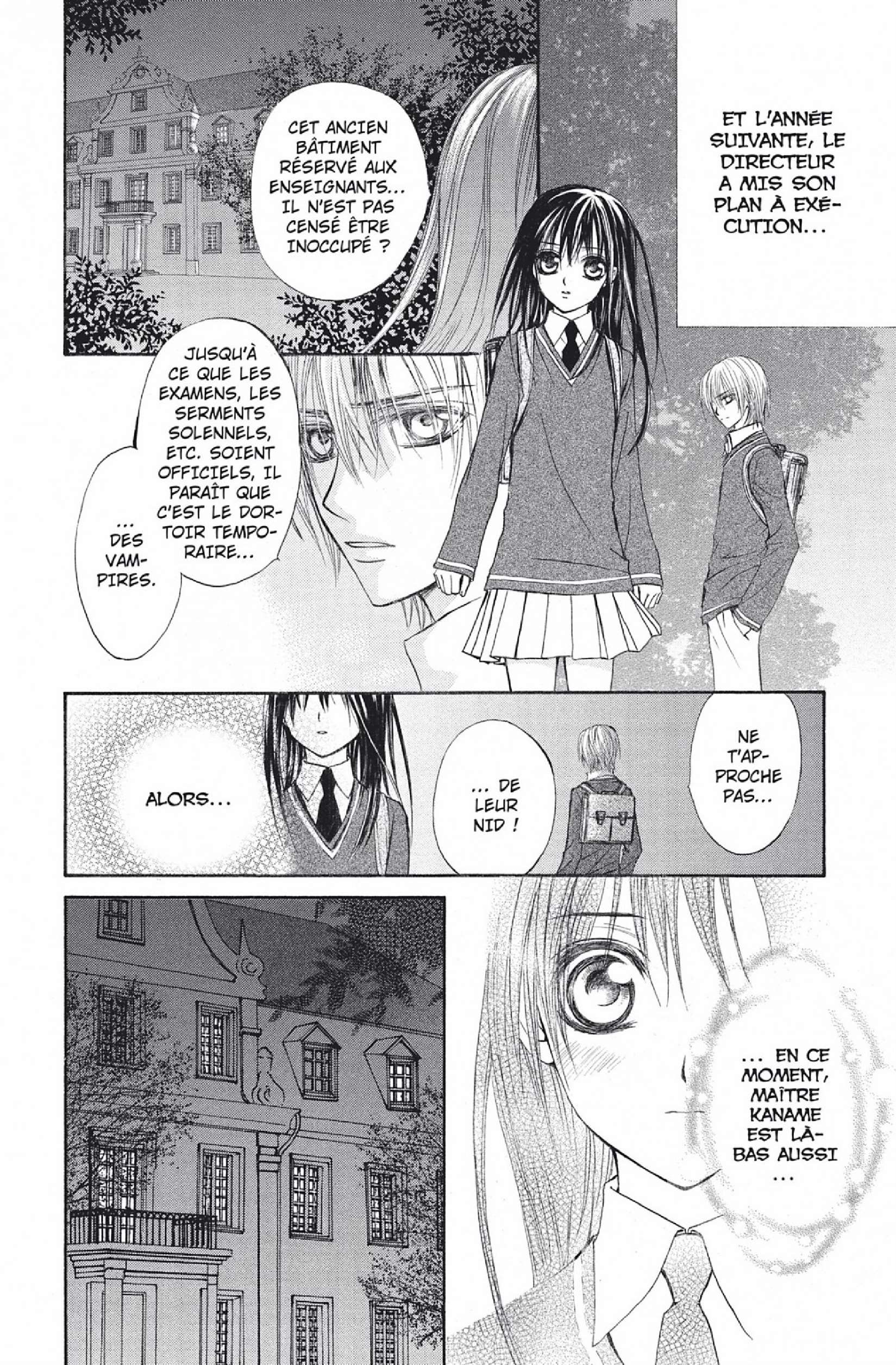 Read Vampire Knight vf Manga Online