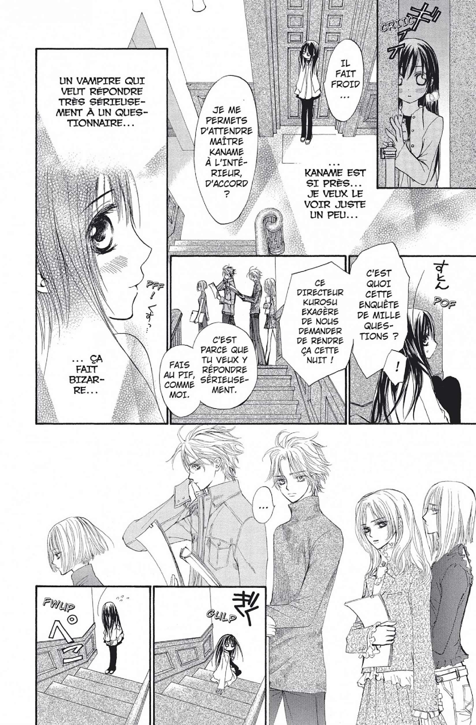 Read Vampire Knight vf Manga Online