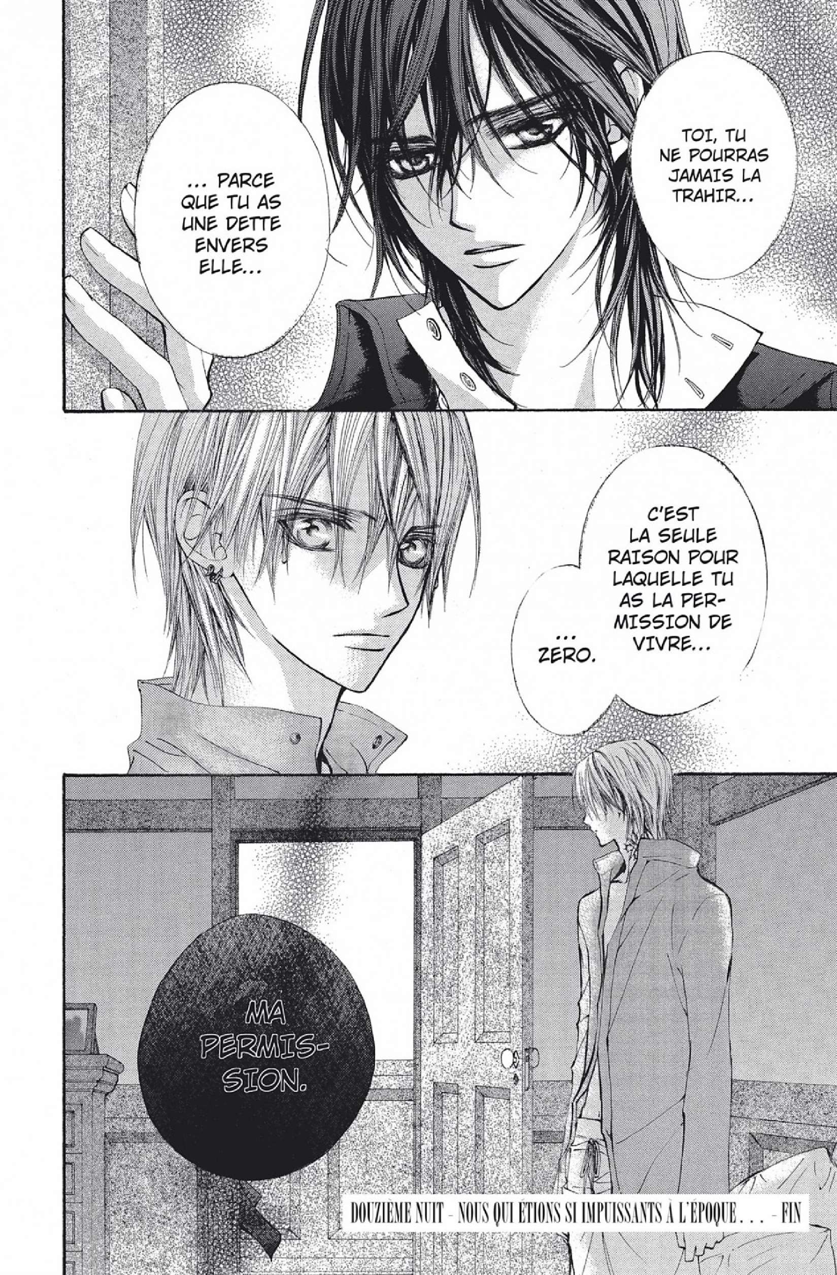 Read Vampire Knight vf Manga Online