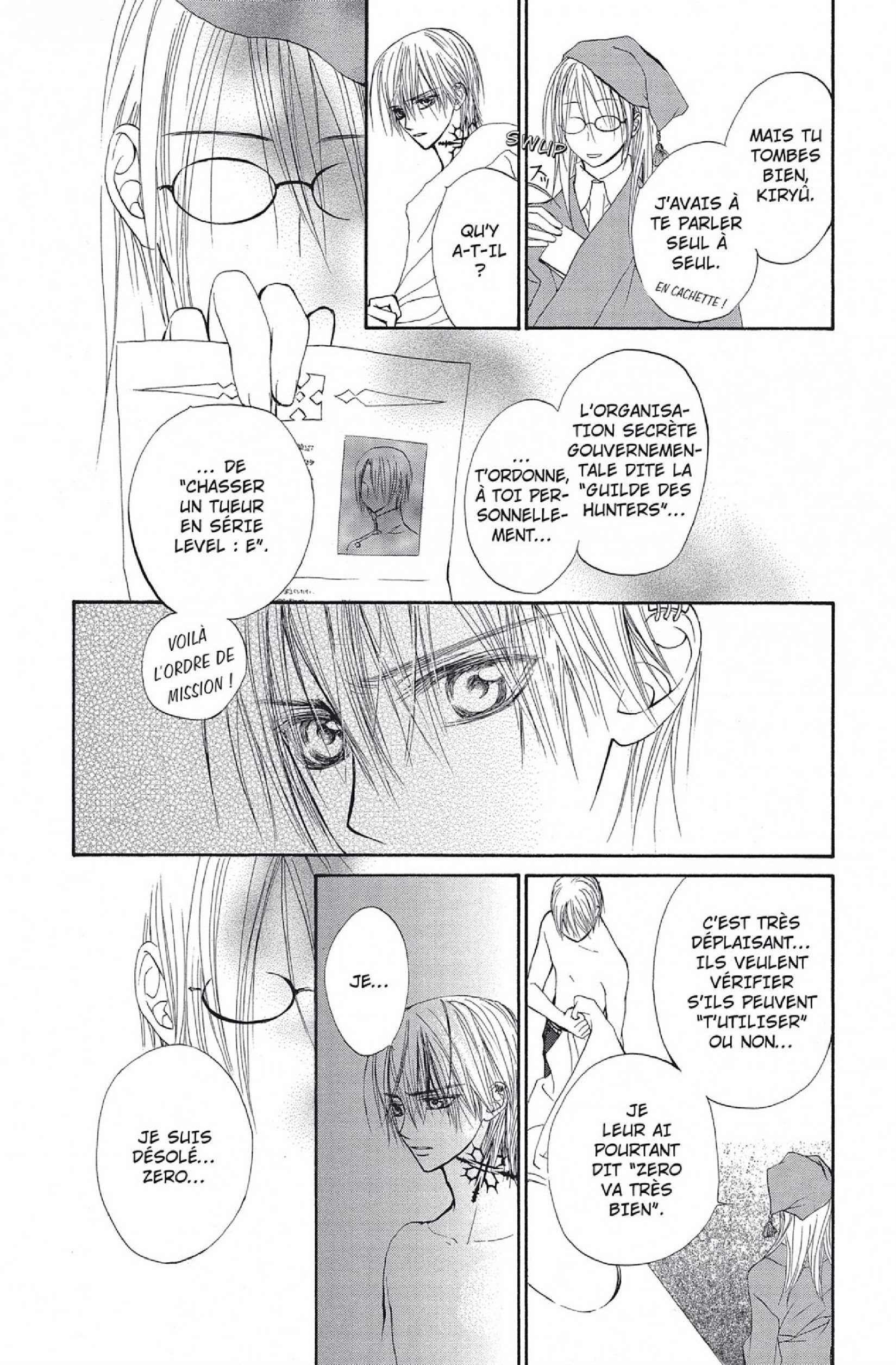 Read Vampire Knight vf Manga Online
