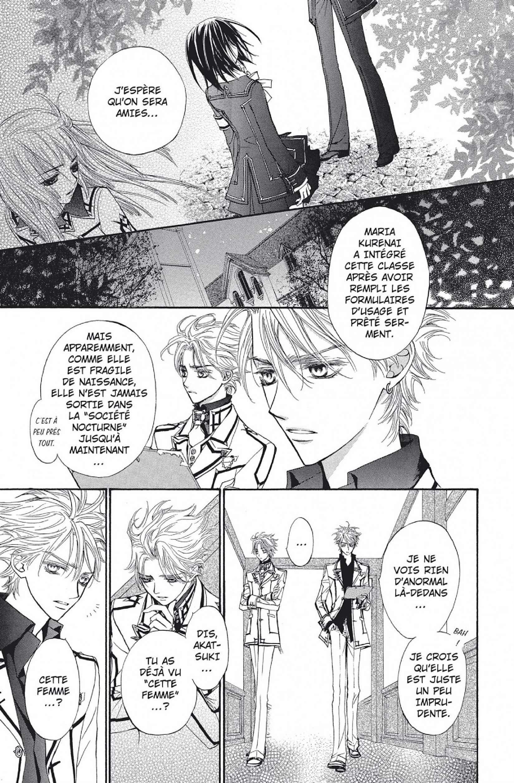 Read Vampire Knight vf Manga Online