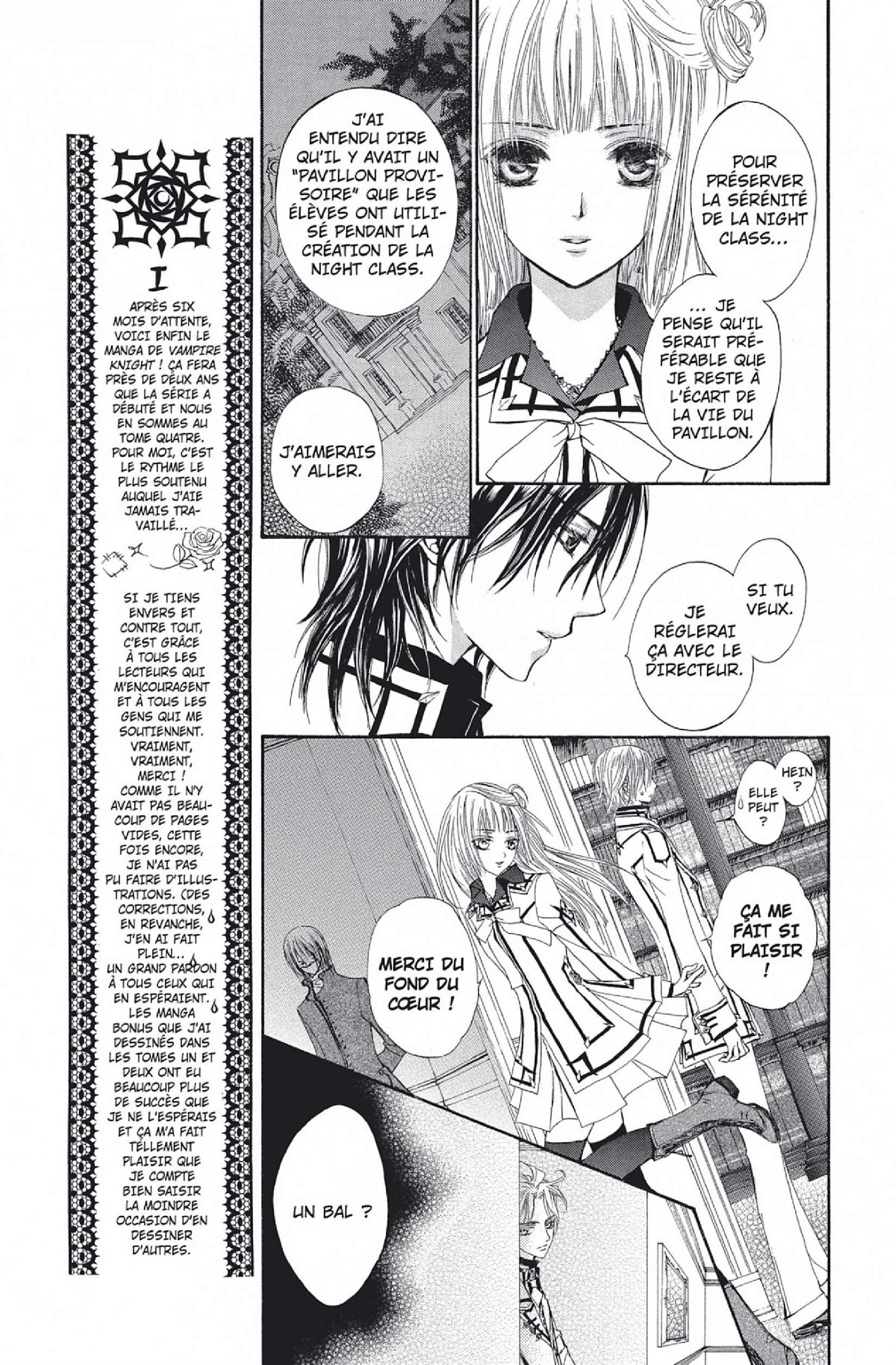 Read Vampire Knight vf Manga Online