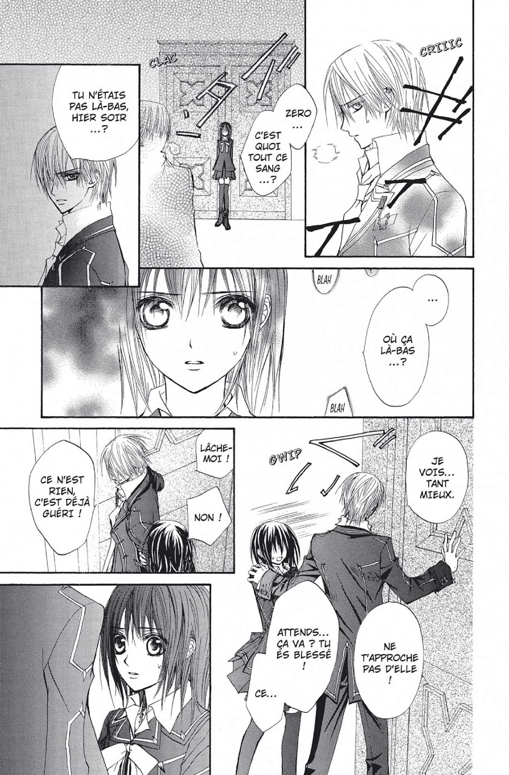 Read Vampire Knight vf Manga Online