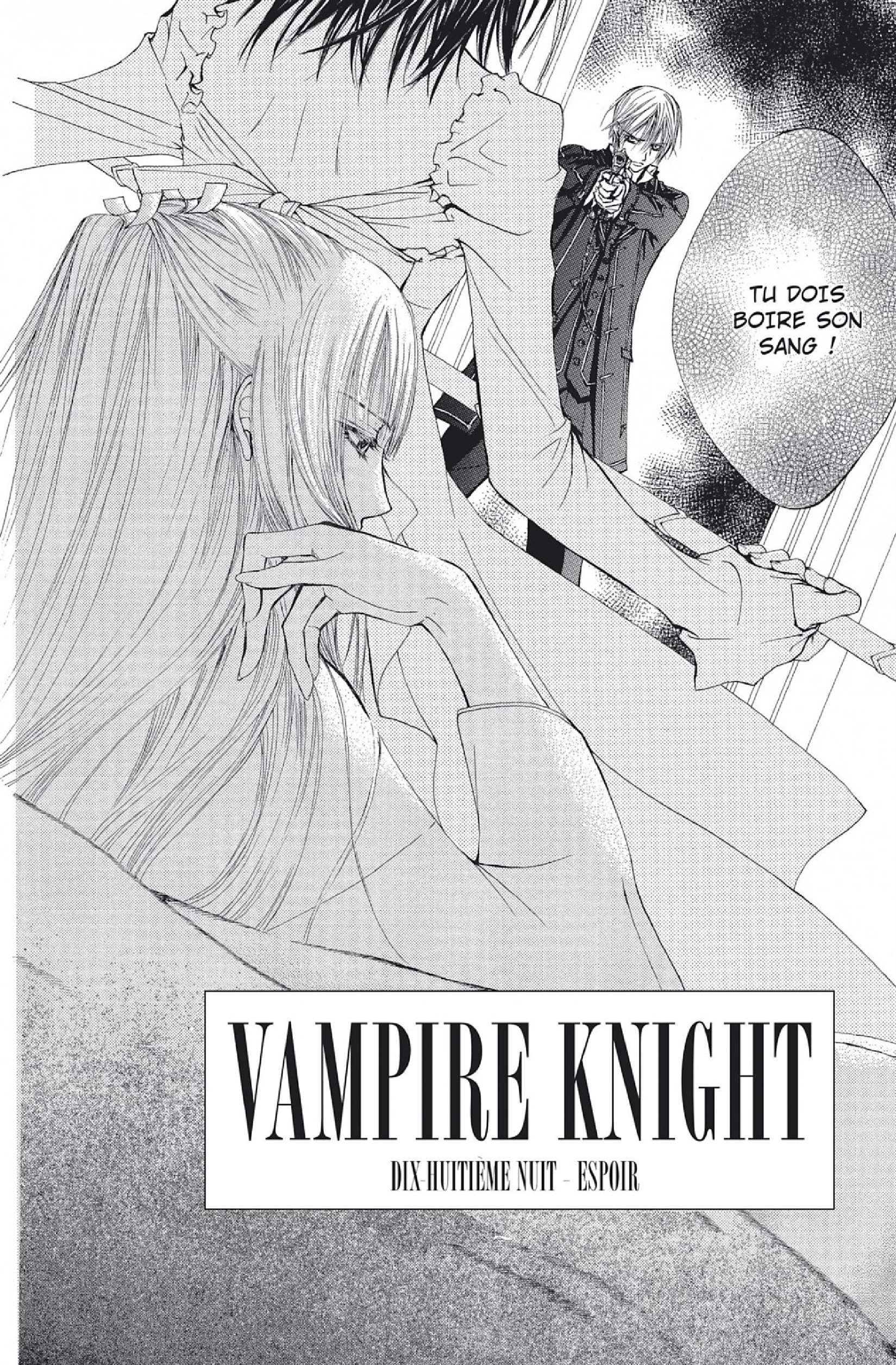 Read Vampire Knight vf Manga Online