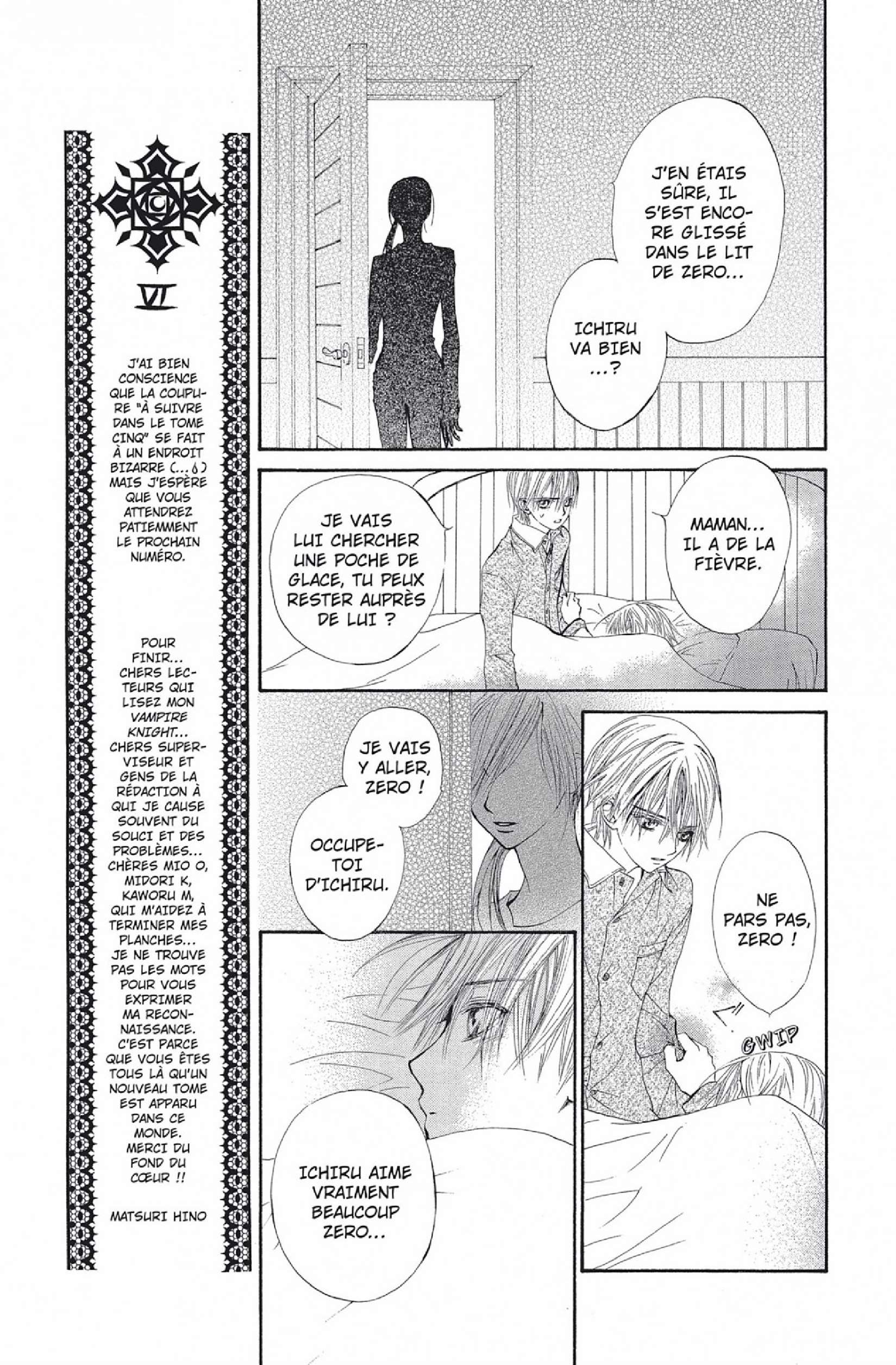 Read Vampire Knight vf Manga Online