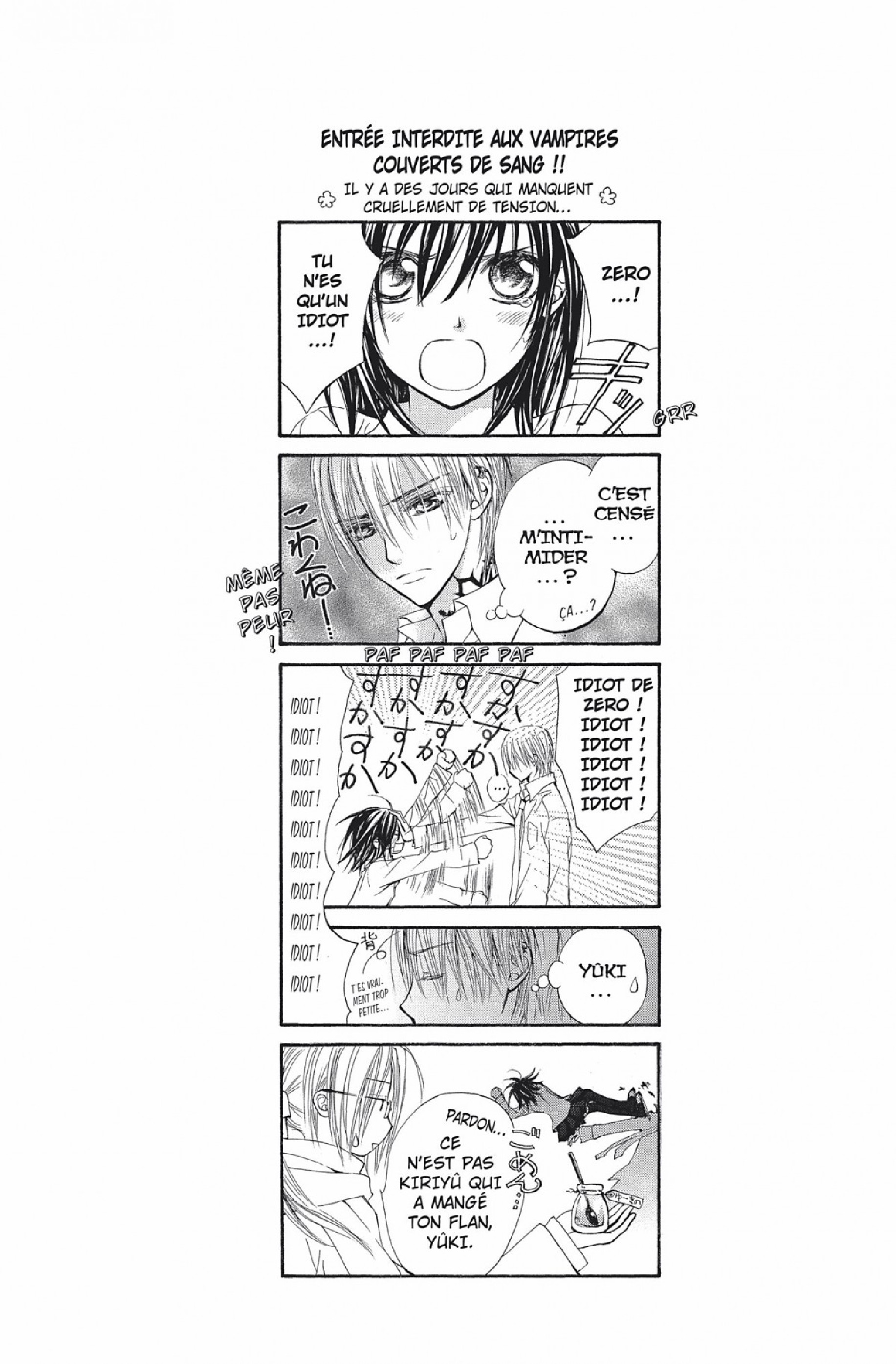 Read Vampire Knight vf Manga Online