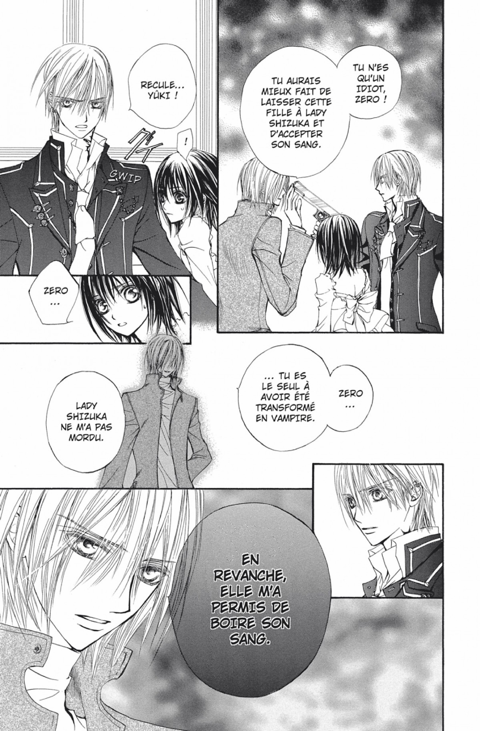 Read Vampire Knight vf Manga Online