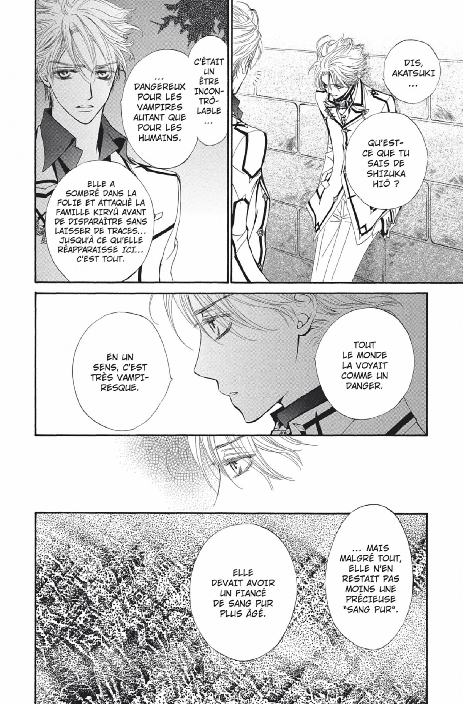 Read Vampire Knight vf Manga Online