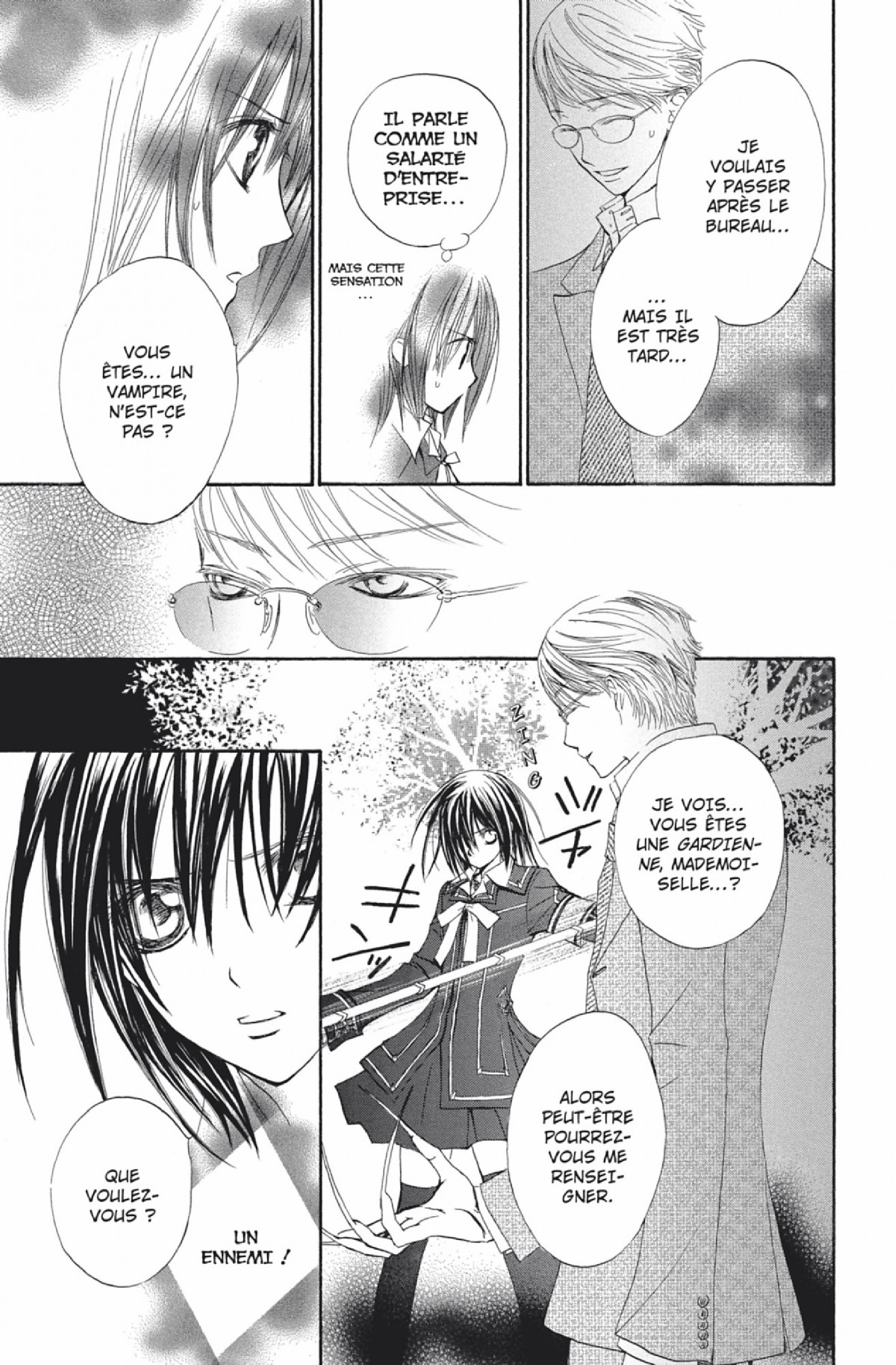 Read Vampire Knight vf Manga Online