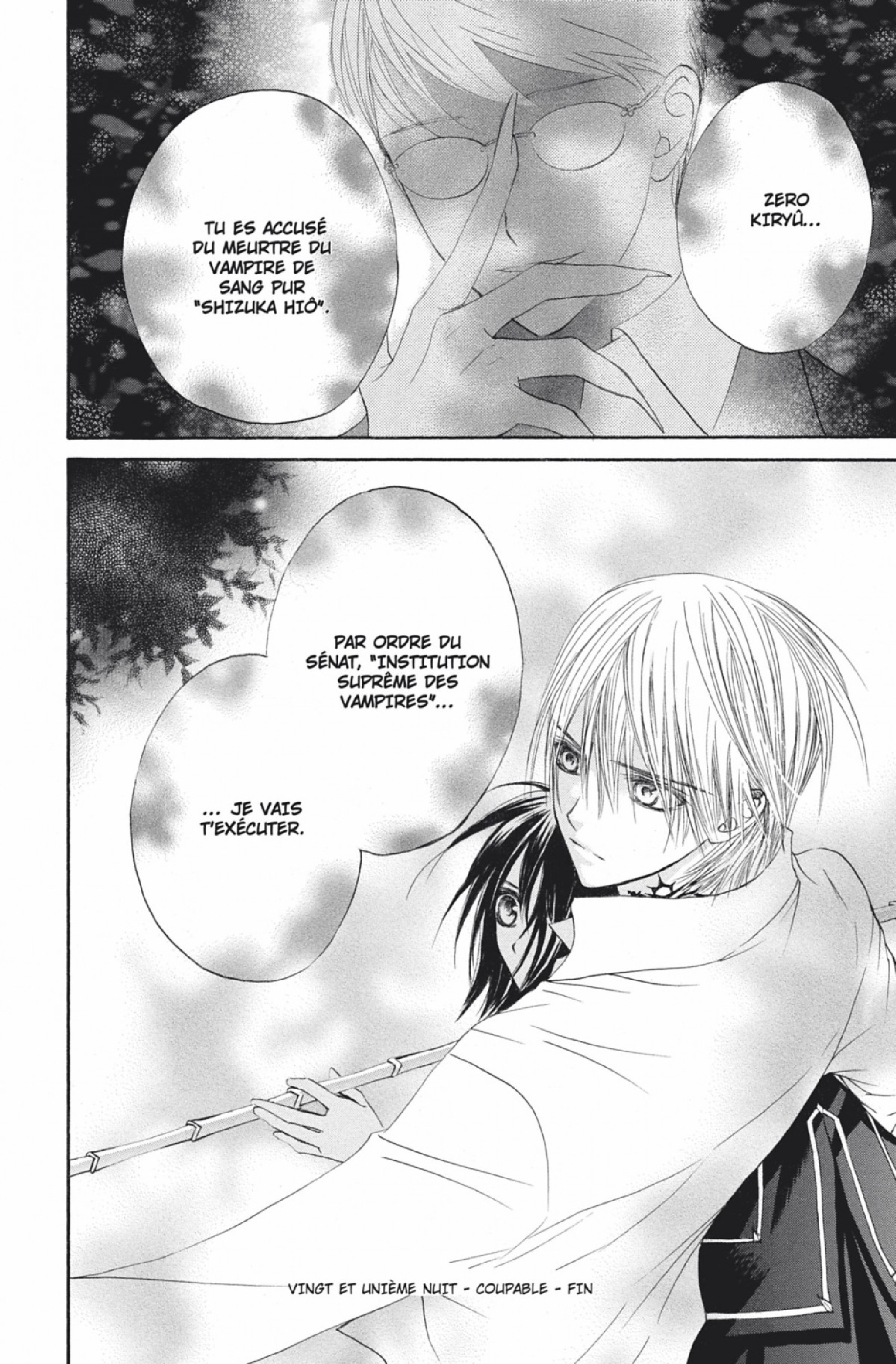 Read Vampire Knight vf Manga Online