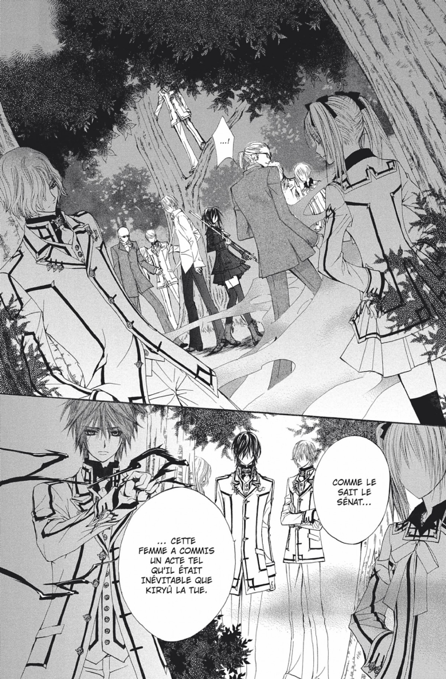 Read Vampire Knight vf Manga Online