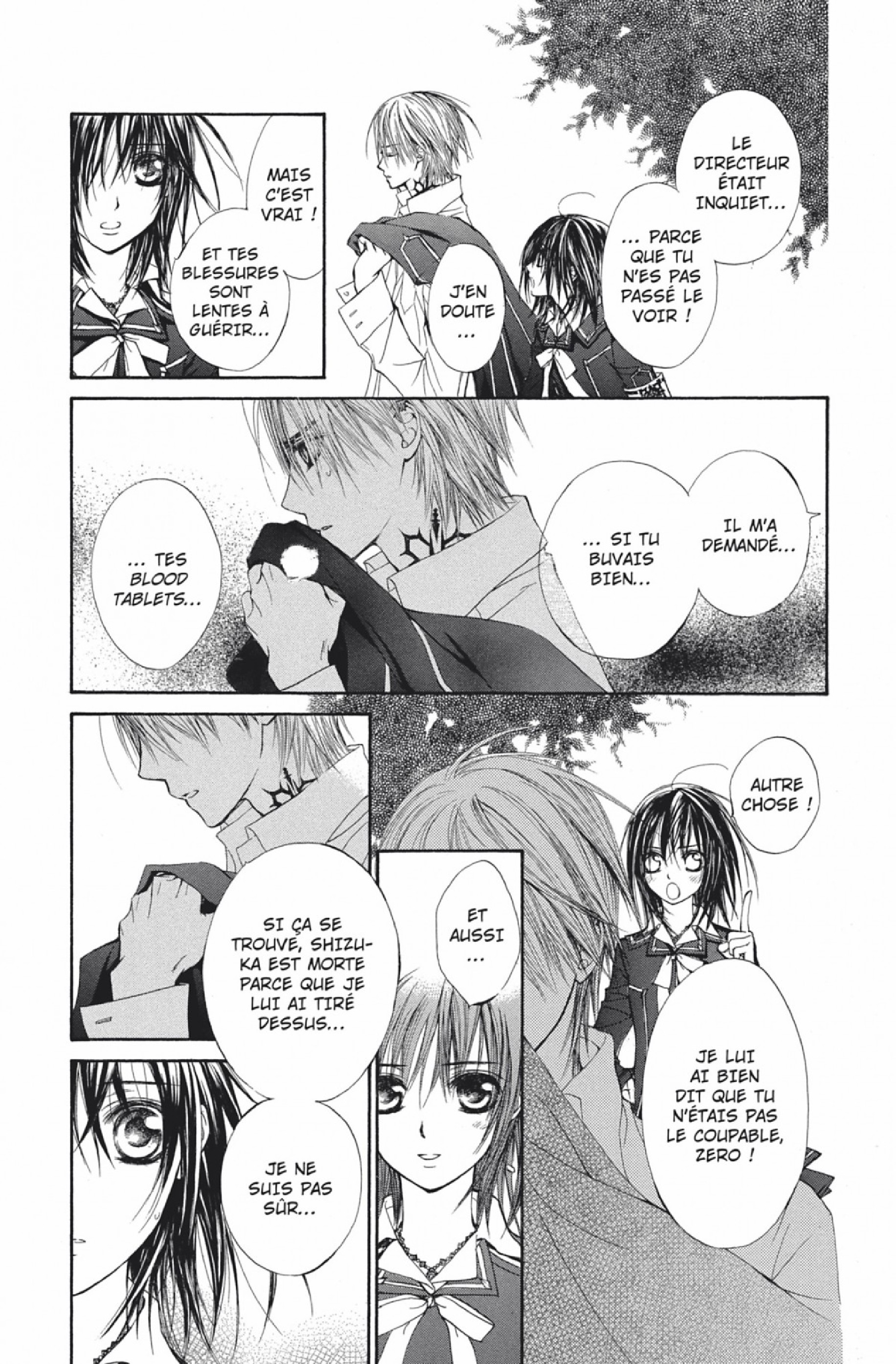 Read Vampire Knight vf Manga Online