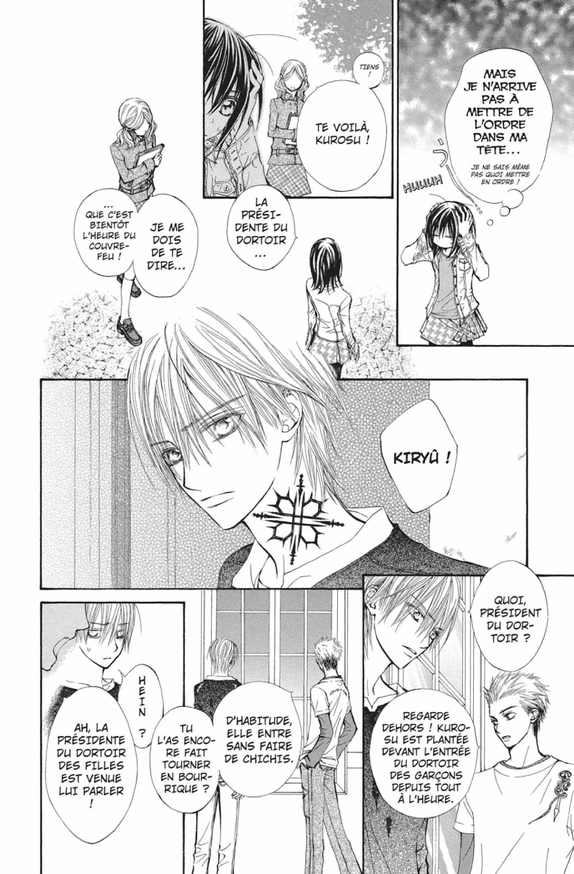 Read Vampire Knight vf Manga Online