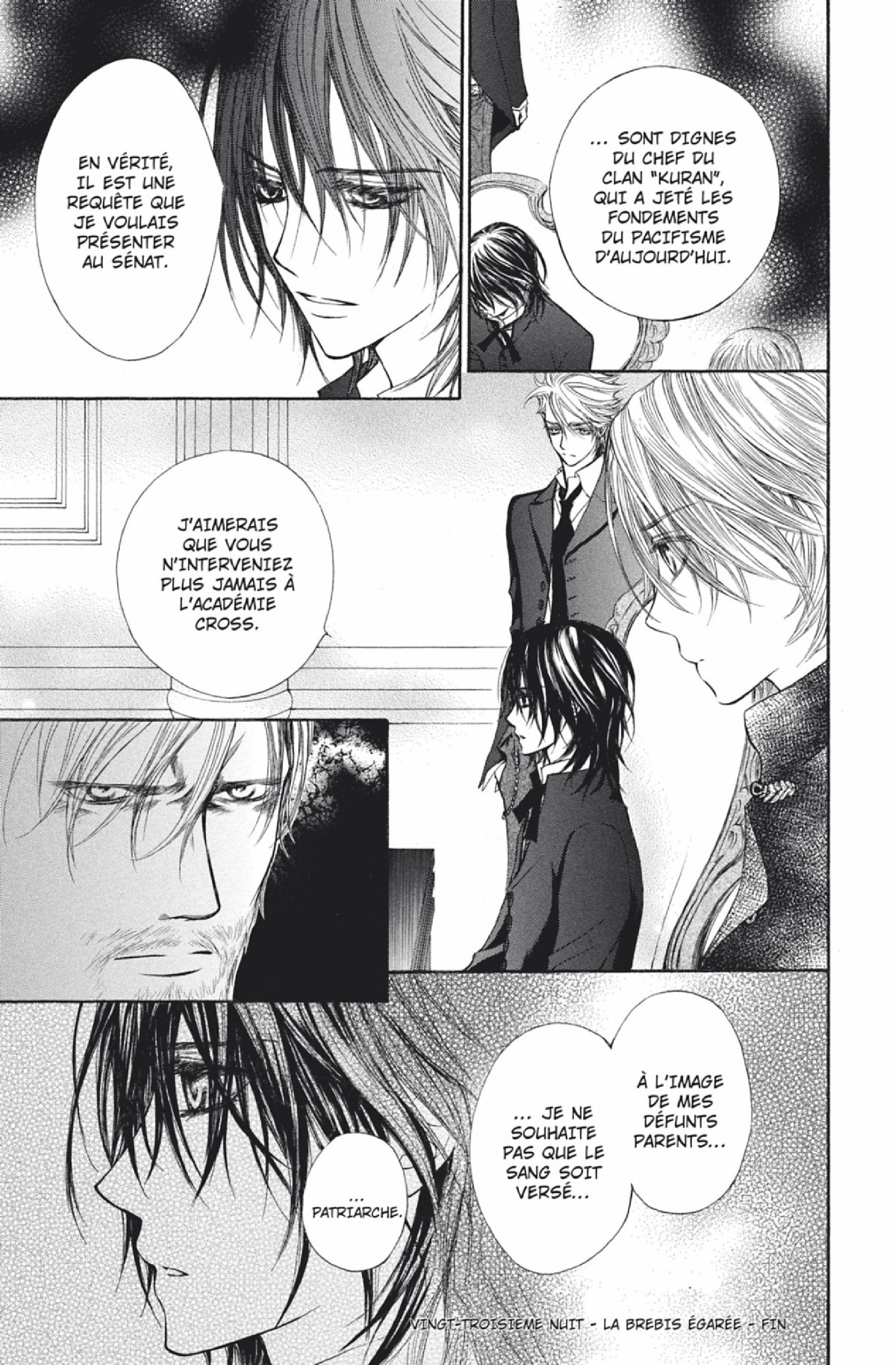 Read Vampire Knight vf Manga Online
