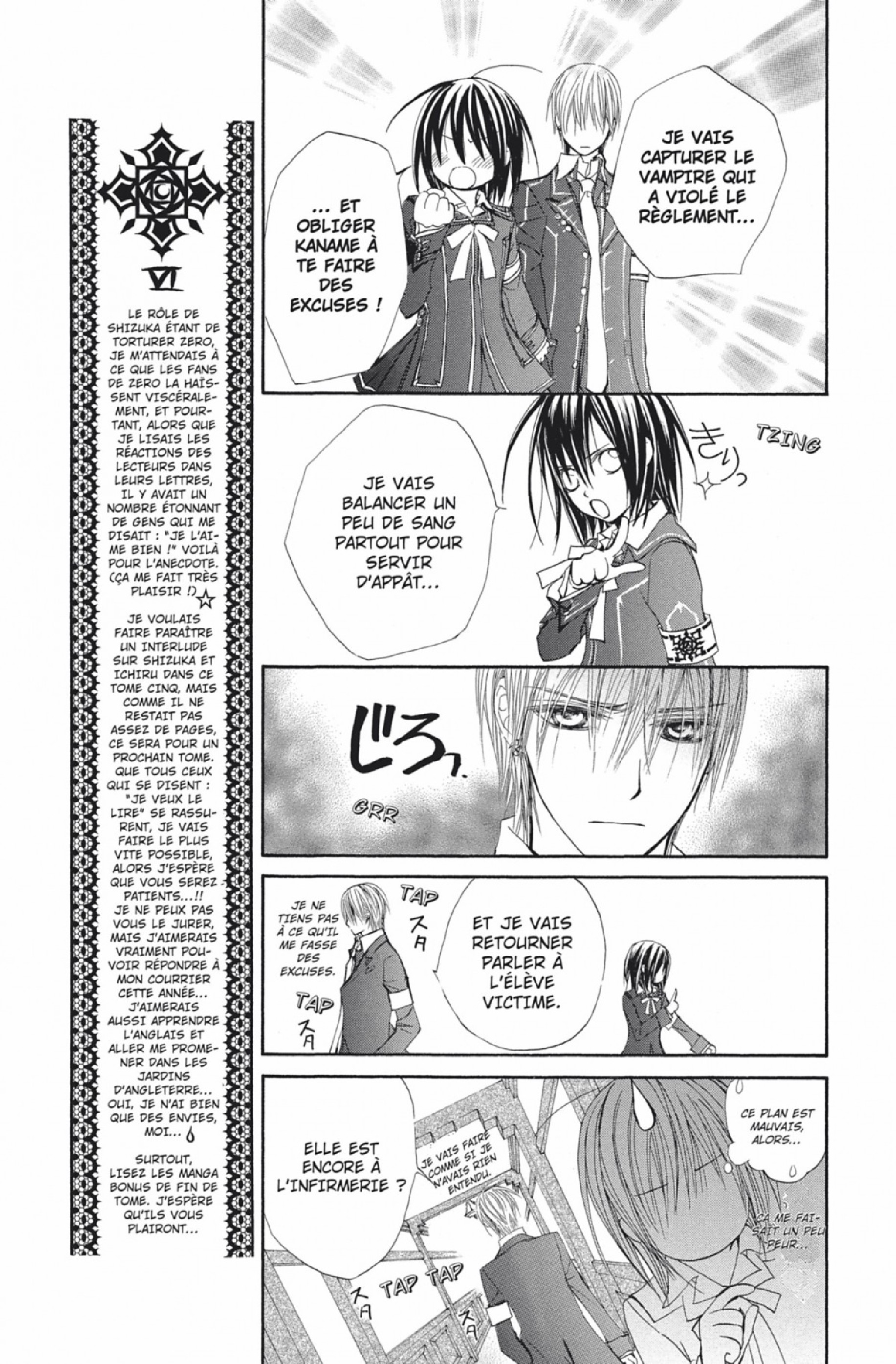 Read Vampire Knight vf Manga Online