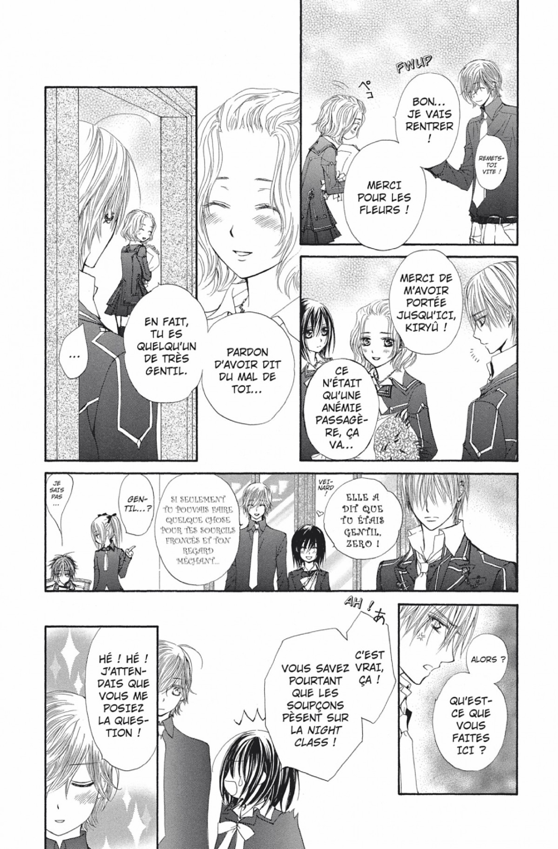 Read Vampire Knight vf Manga Online