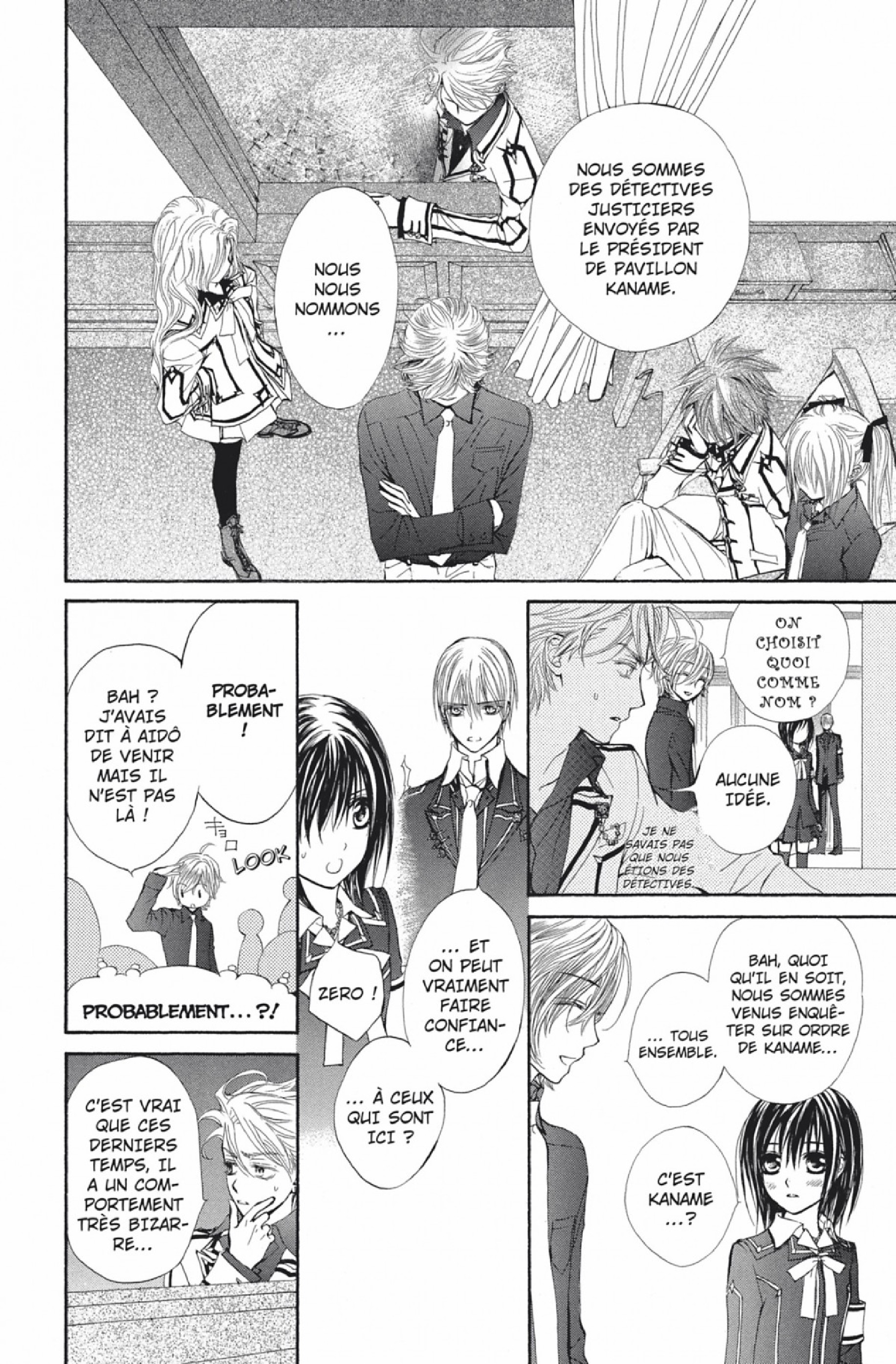 Read Vampire Knight vf Manga Online