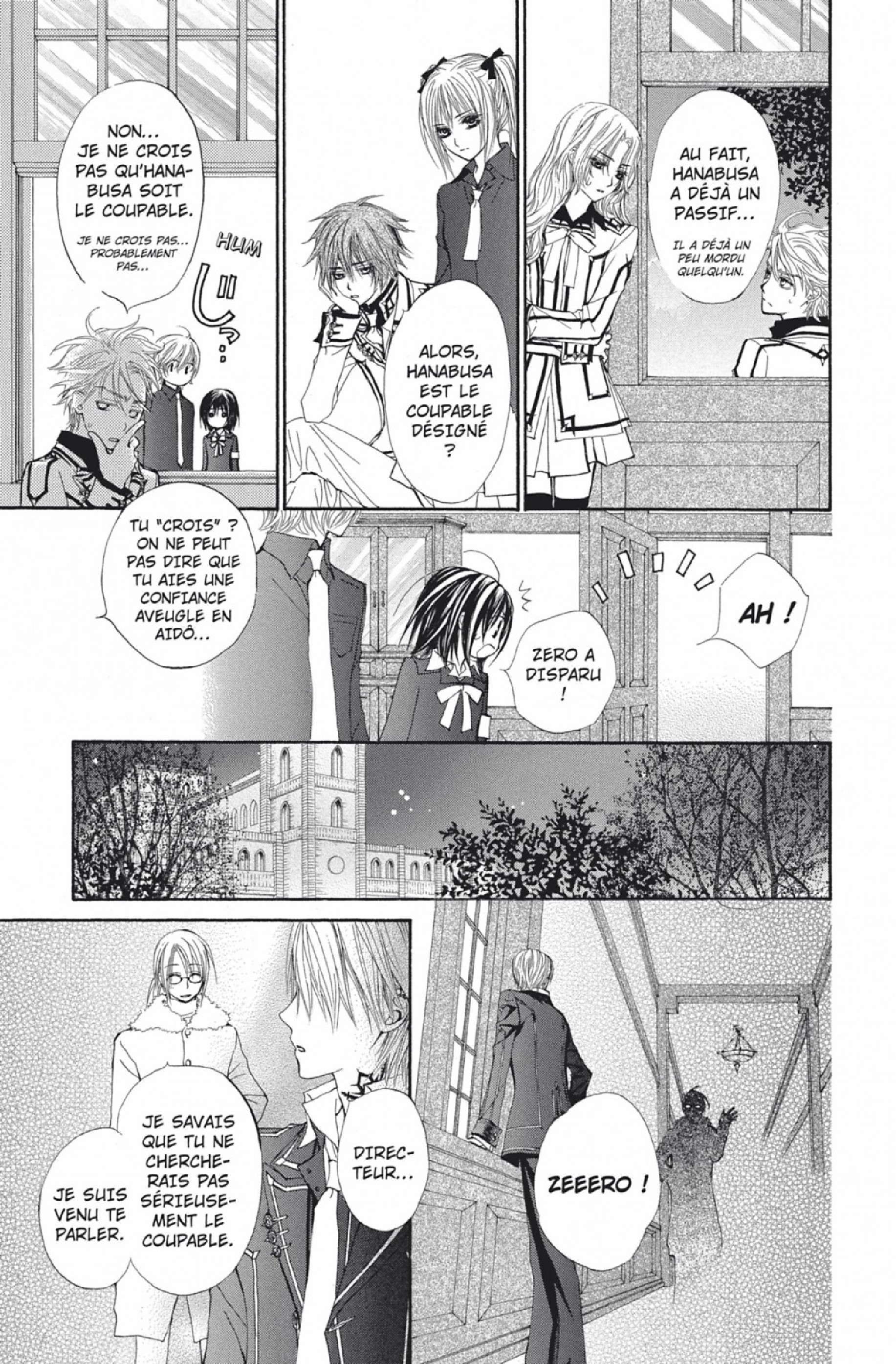Read Vampire Knight vf Manga Online