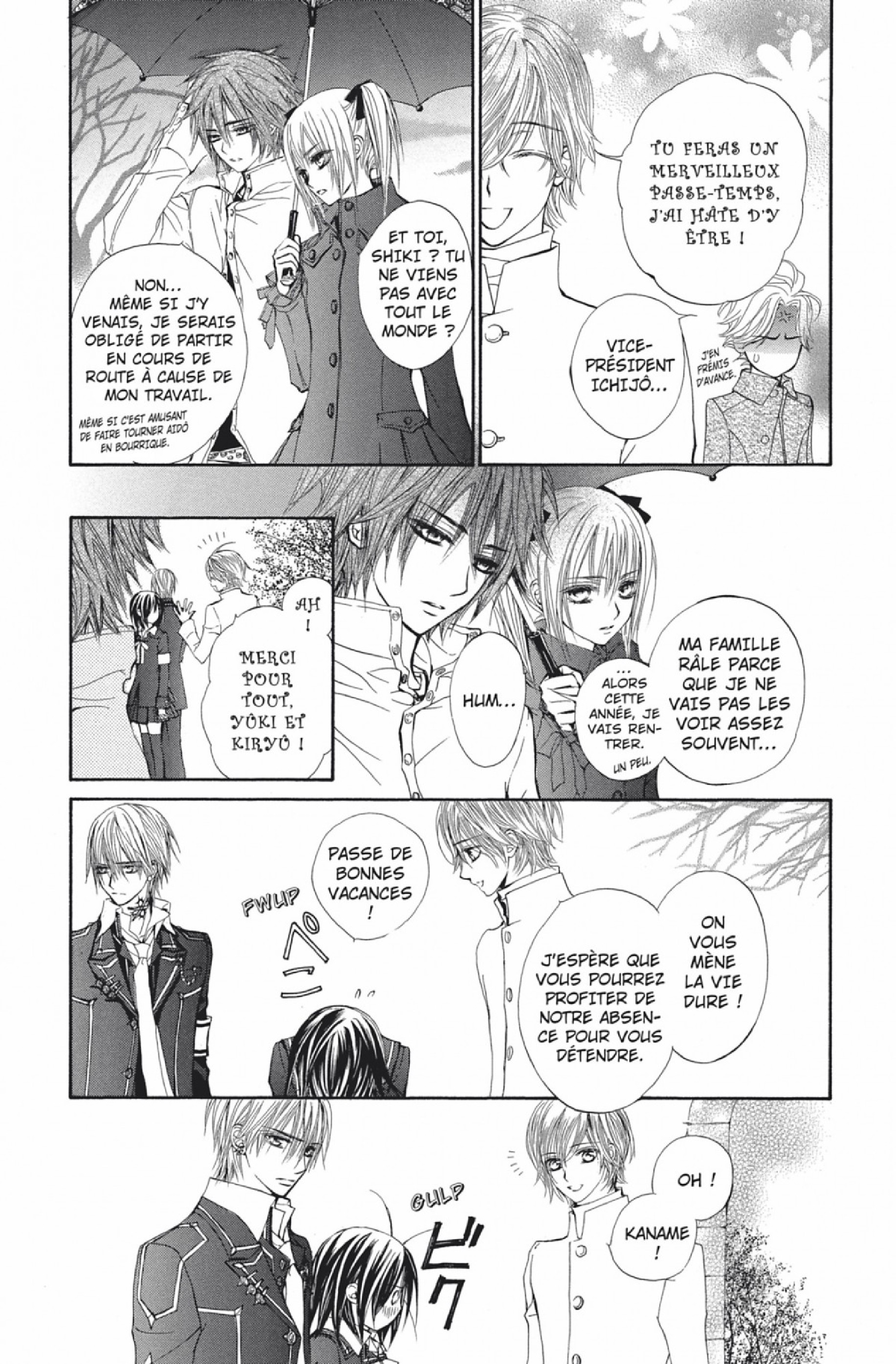 Read Vampire Knight vf Manga Online