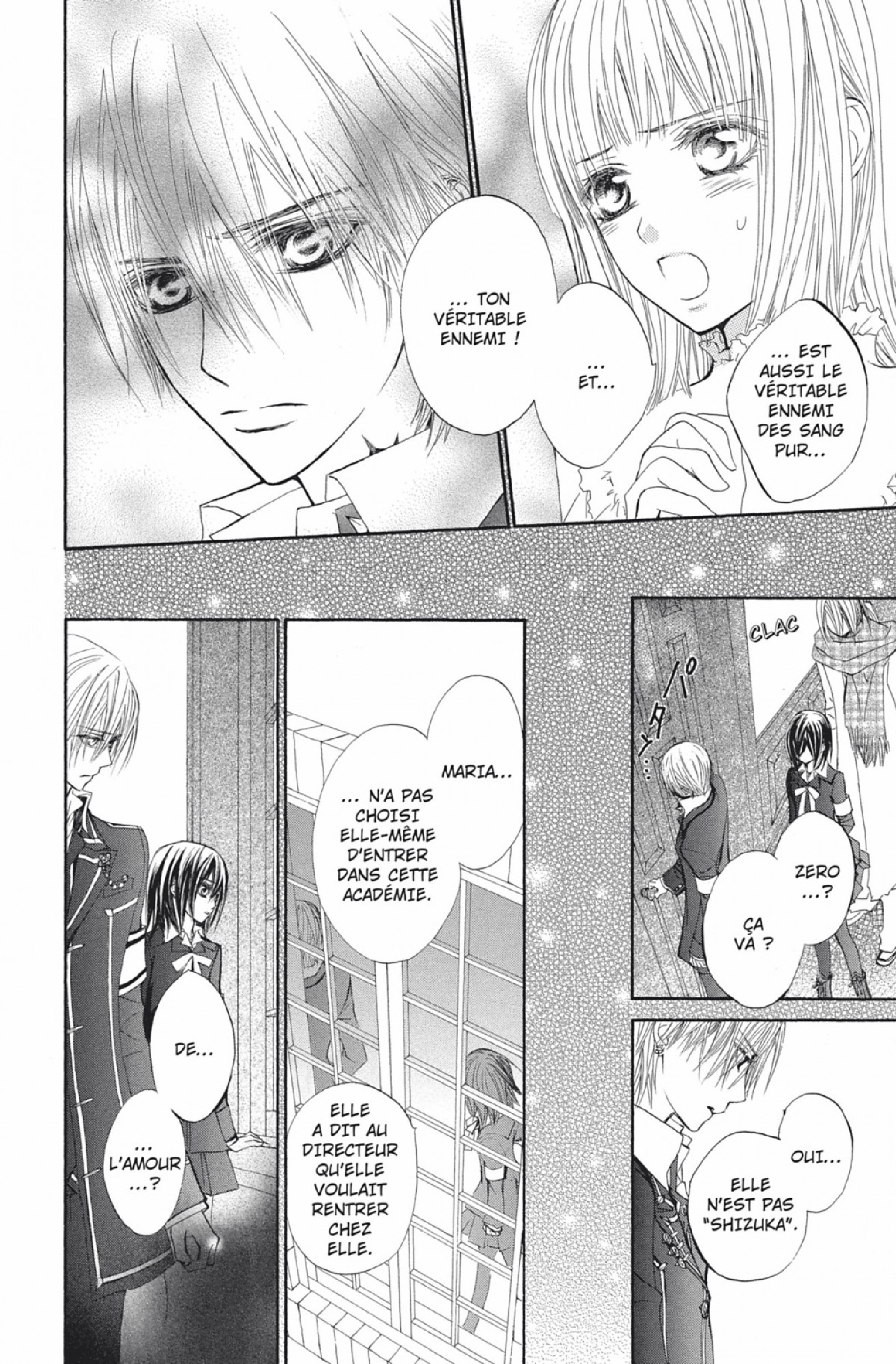 Read Vampire Knight vf Manga Online