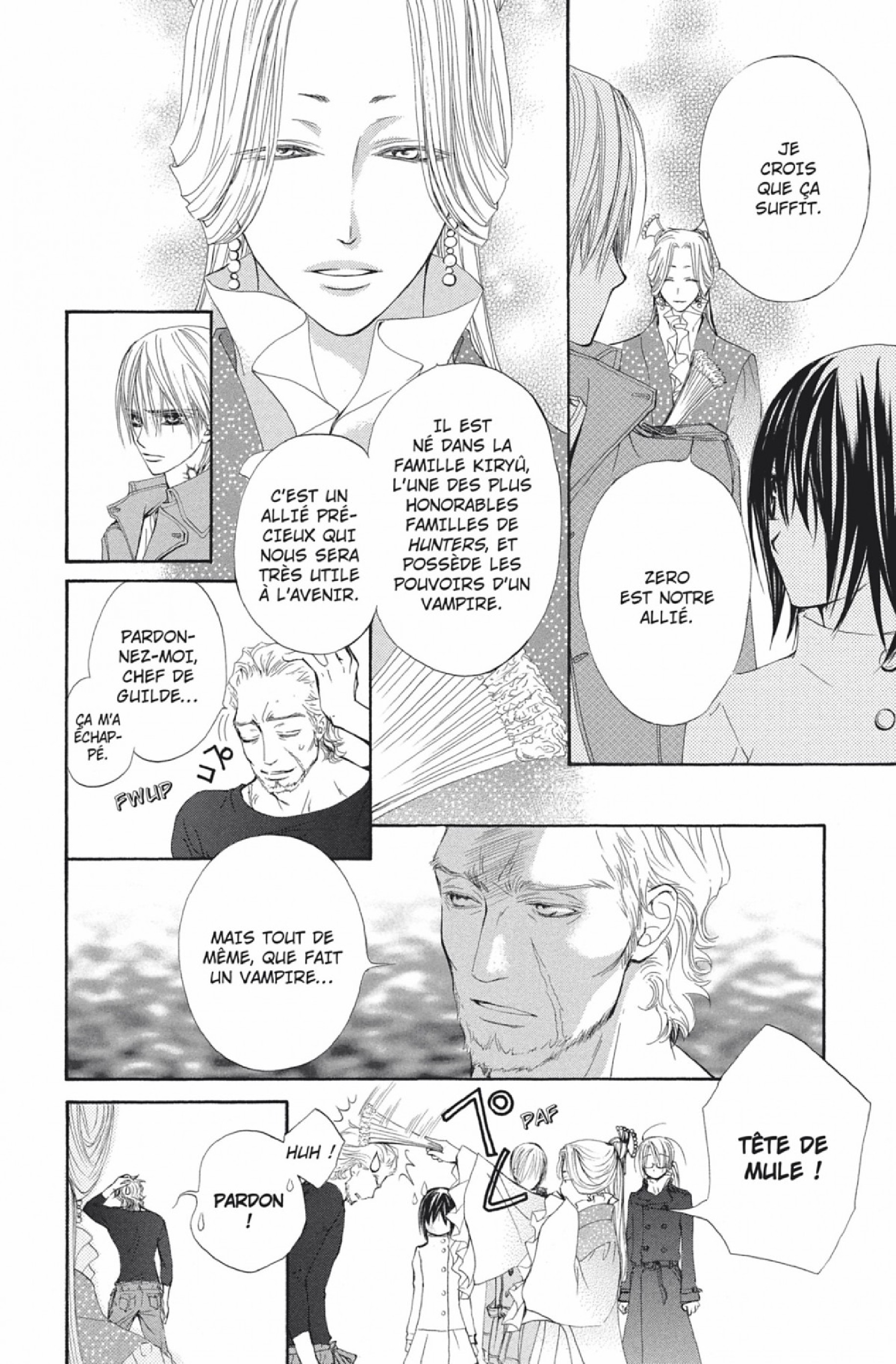 Read Vampire Knight vf Manga Online
