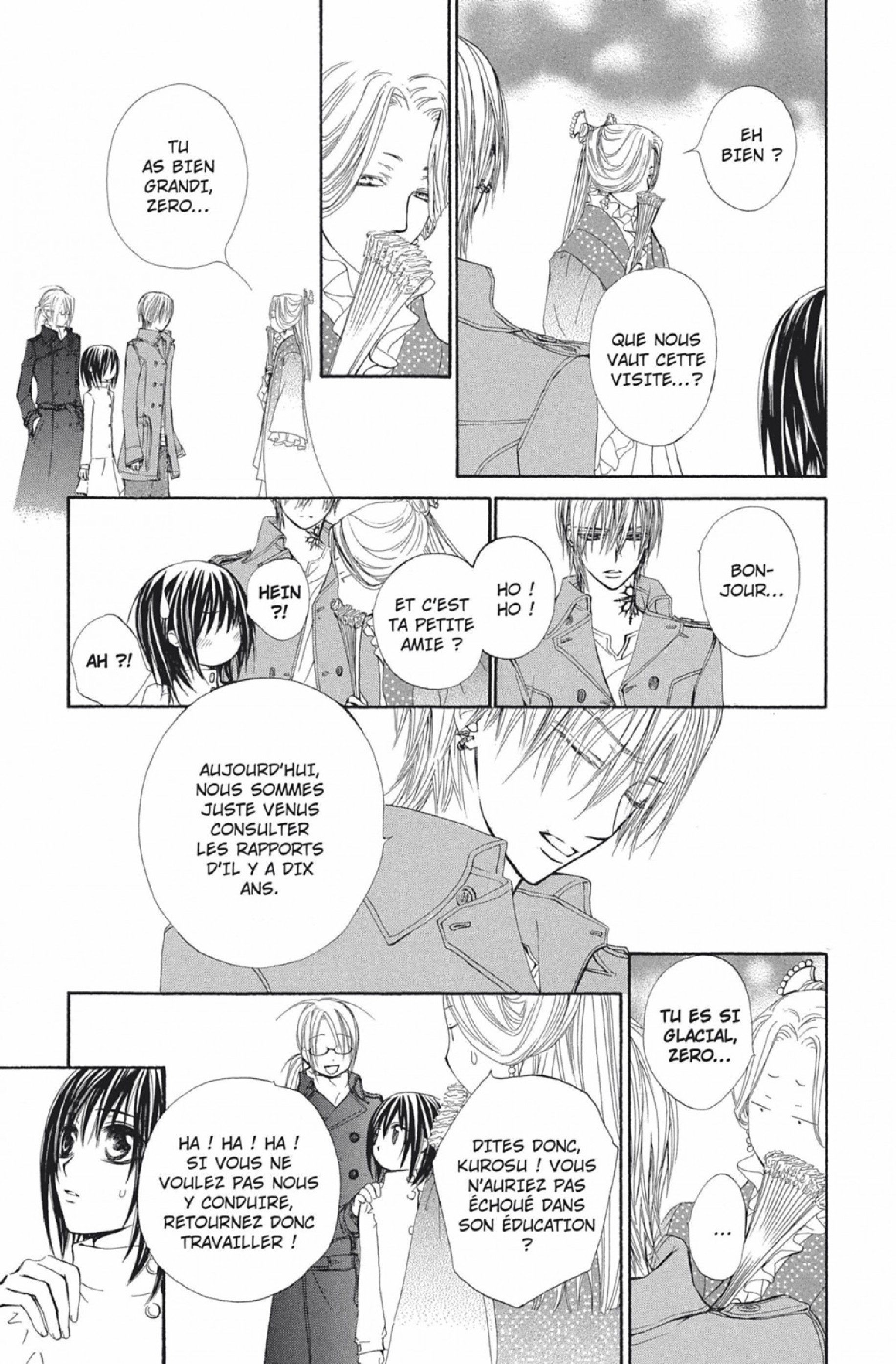 Read Vampire Knight vf Manga Online