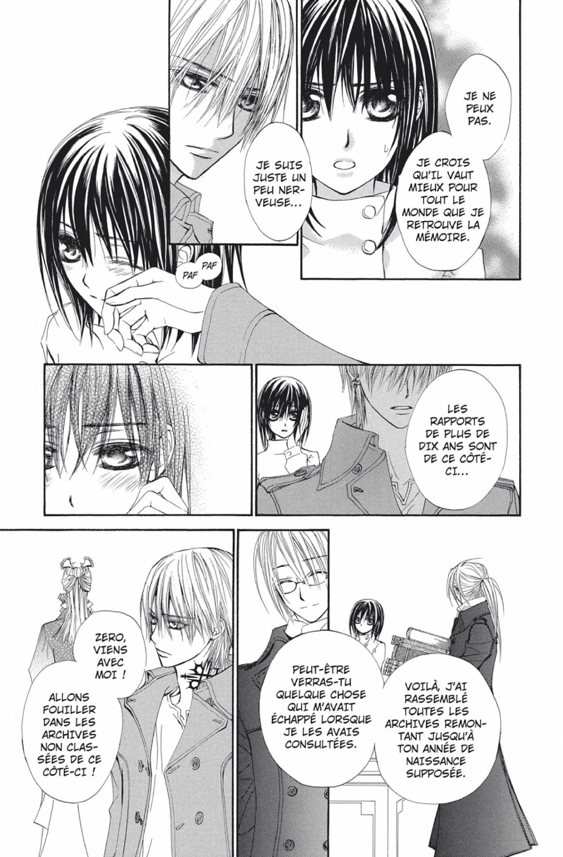 Read Vampire Knight vf Manga Online