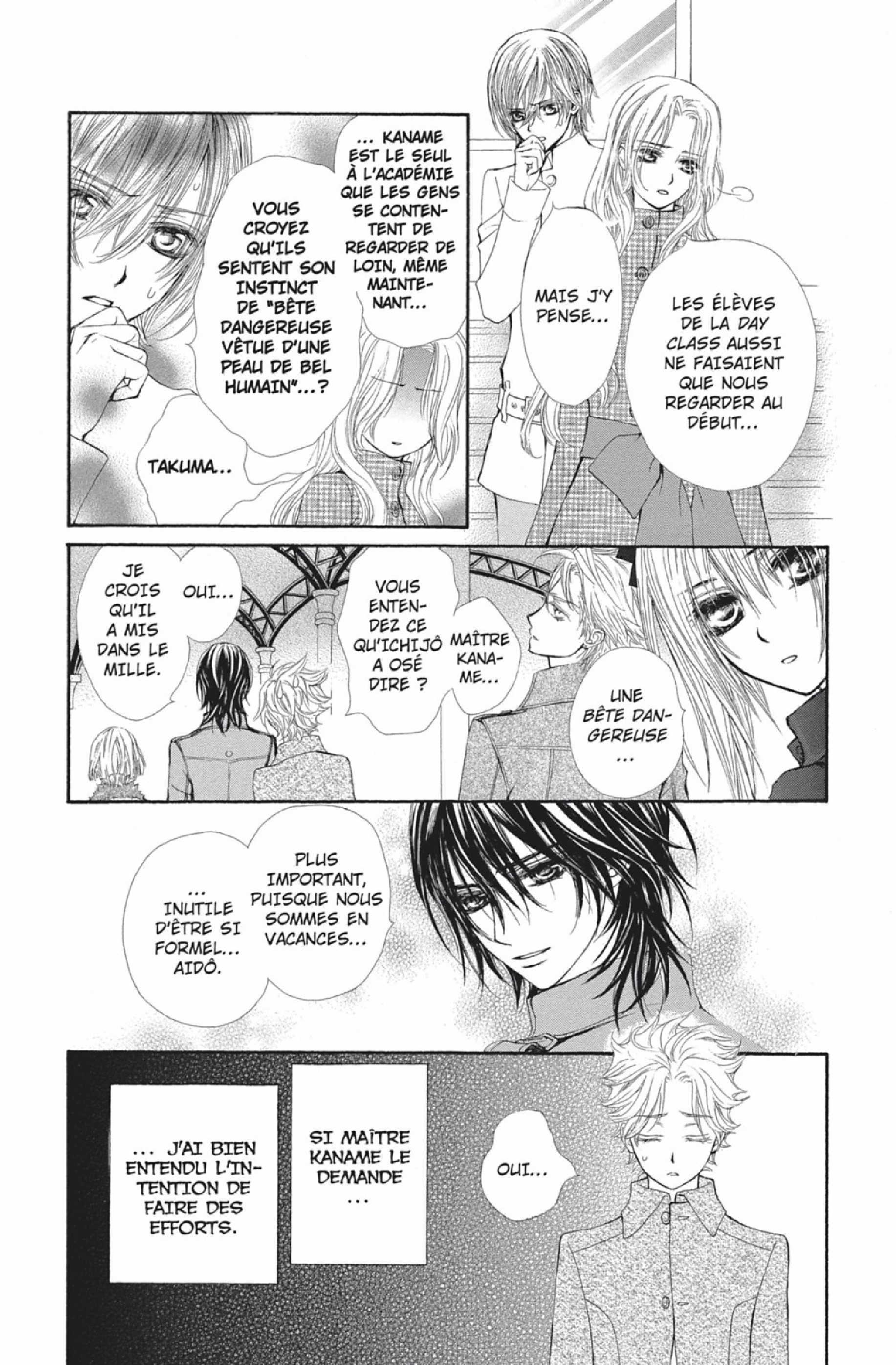 Read Vampire Knight vf Manga Online