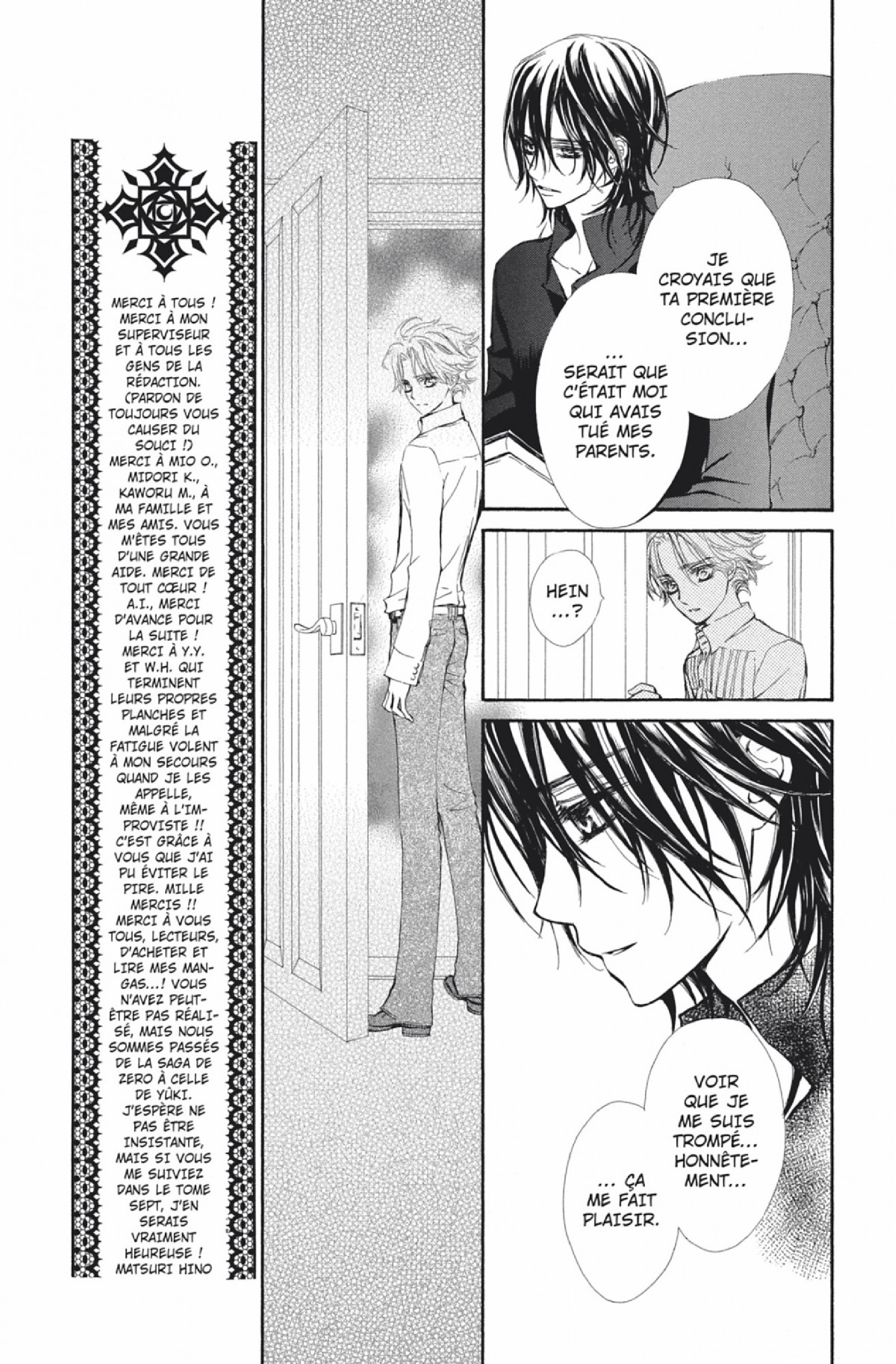Read Vampire Knight vf Manga Online