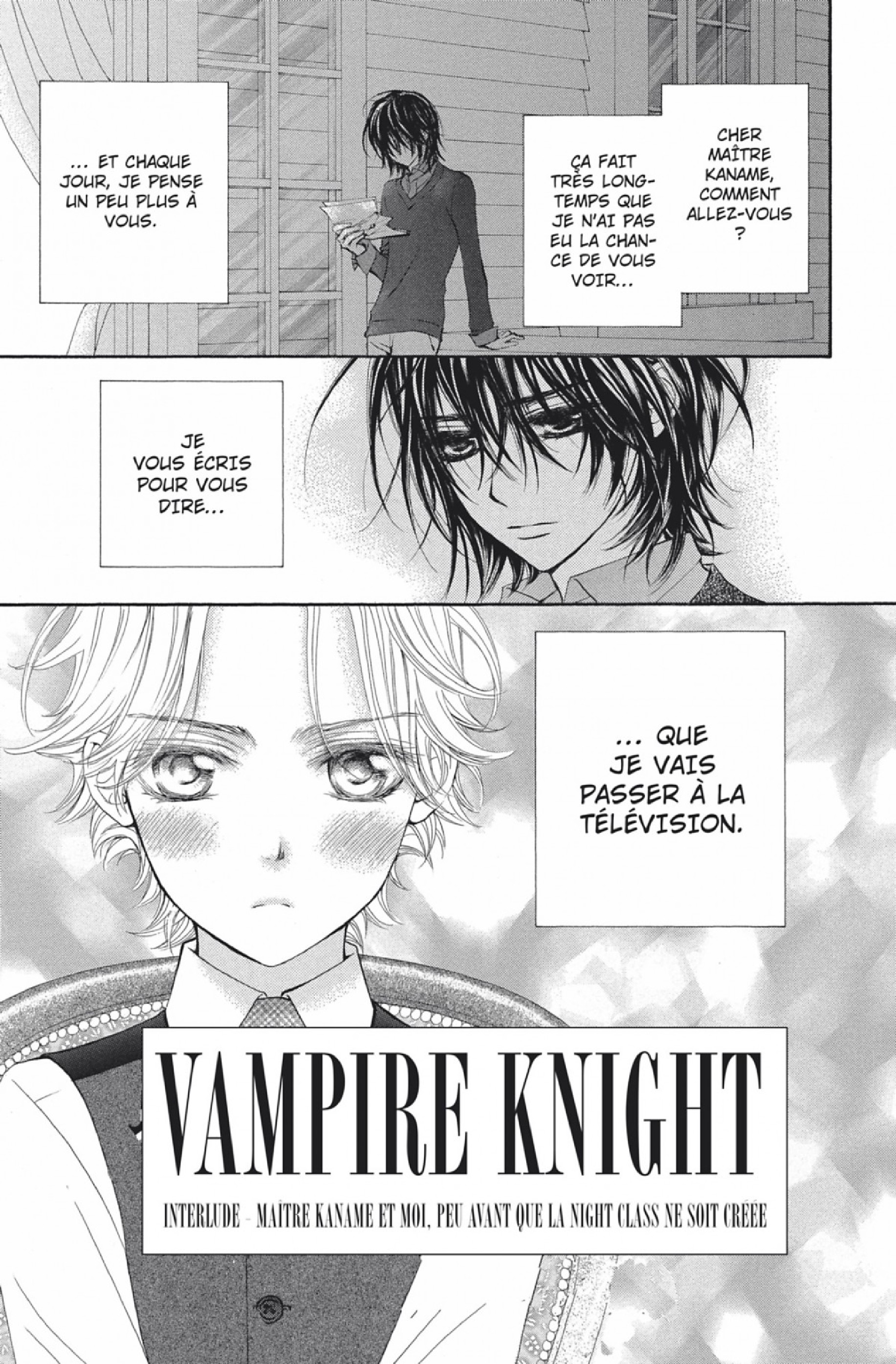 Read Vampire Knight vf Manga Online